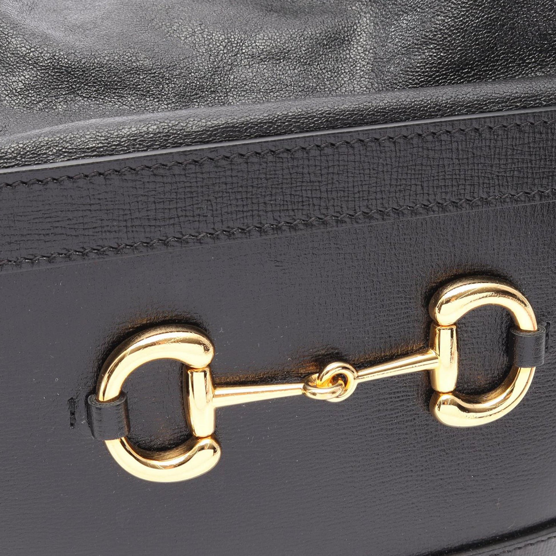 Gucci Leather Horsebit 1955 Bucket Bag