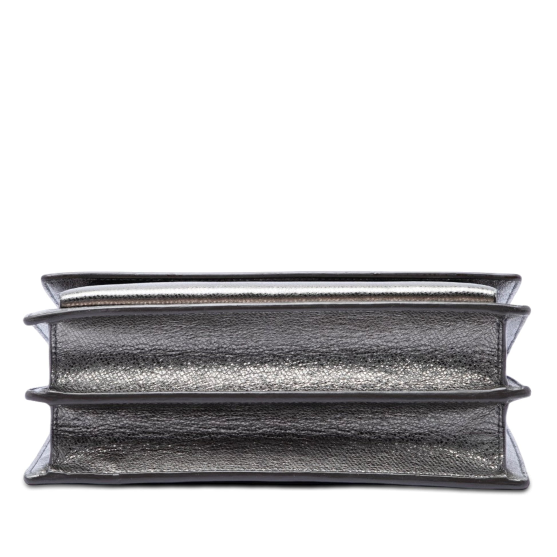 Saint Laurent Medium Metallic Calfskin Monogram Sunset Crossbody