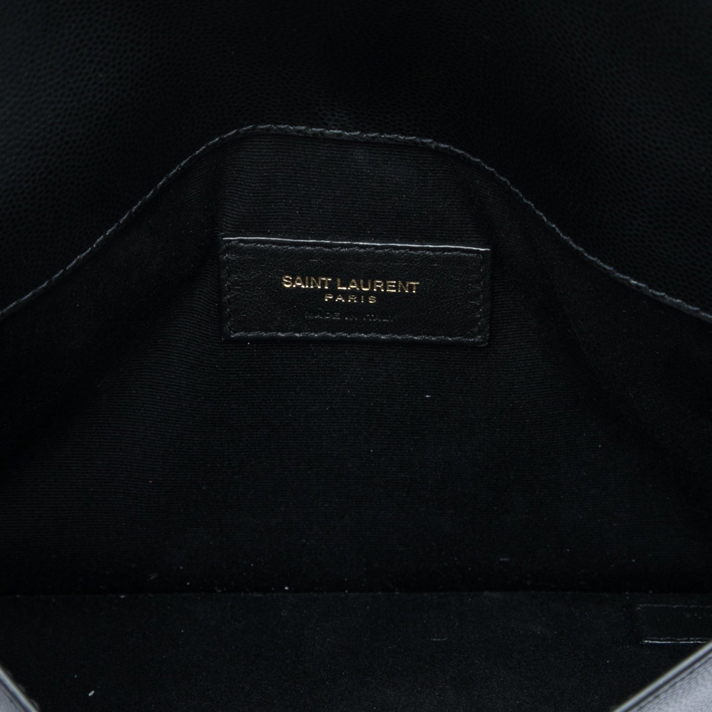 Saint Laurent Grain de Poudre Uptown Pouch