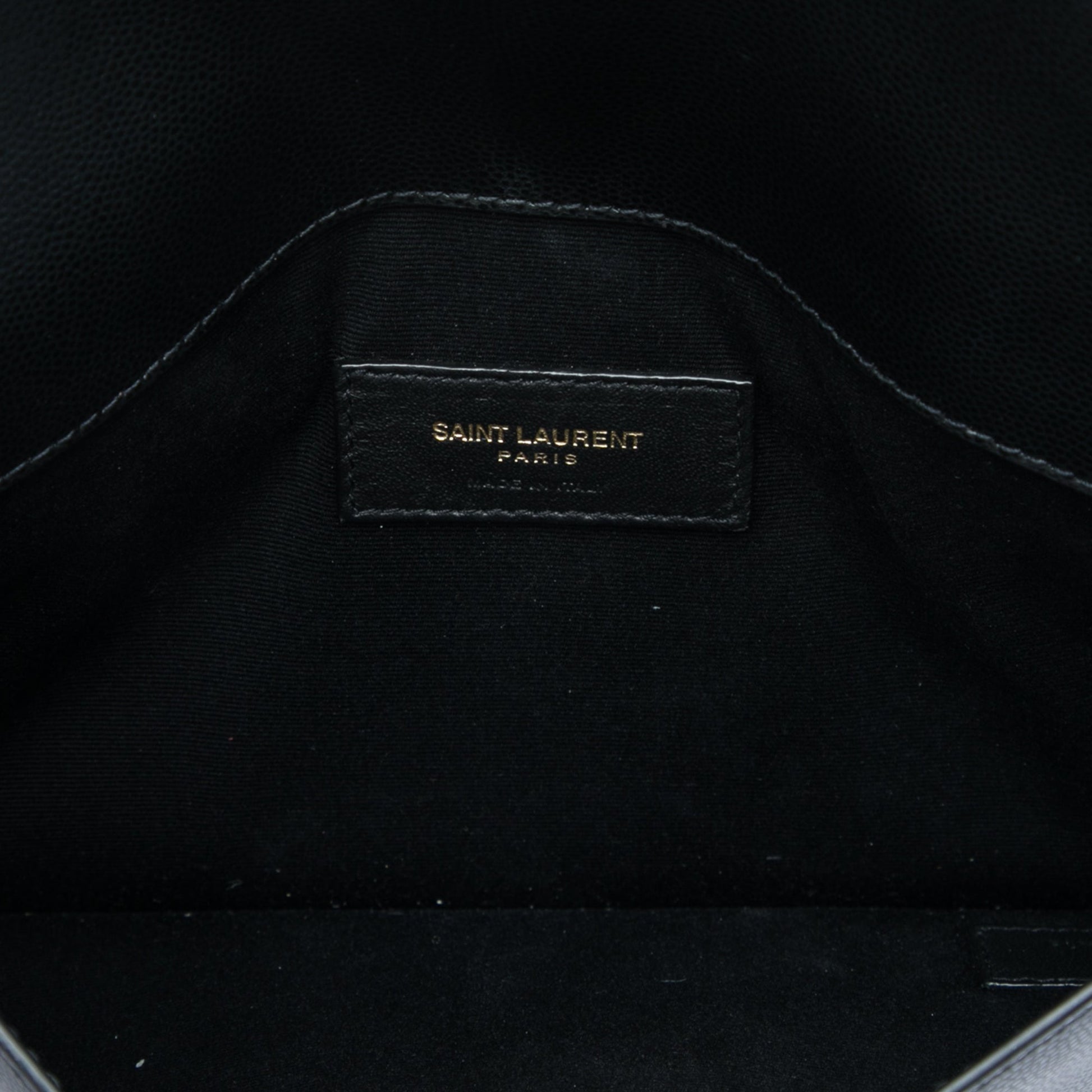 Saint Laurent Grain de Poudre Uptown Pouch