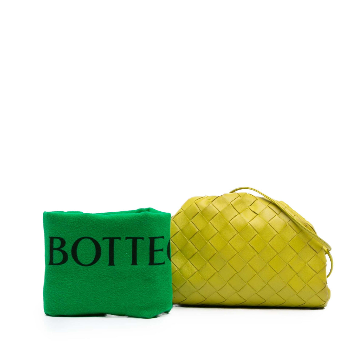 Bottega Veneta Nappa Intrecciato The Mini Pouch Crossbody