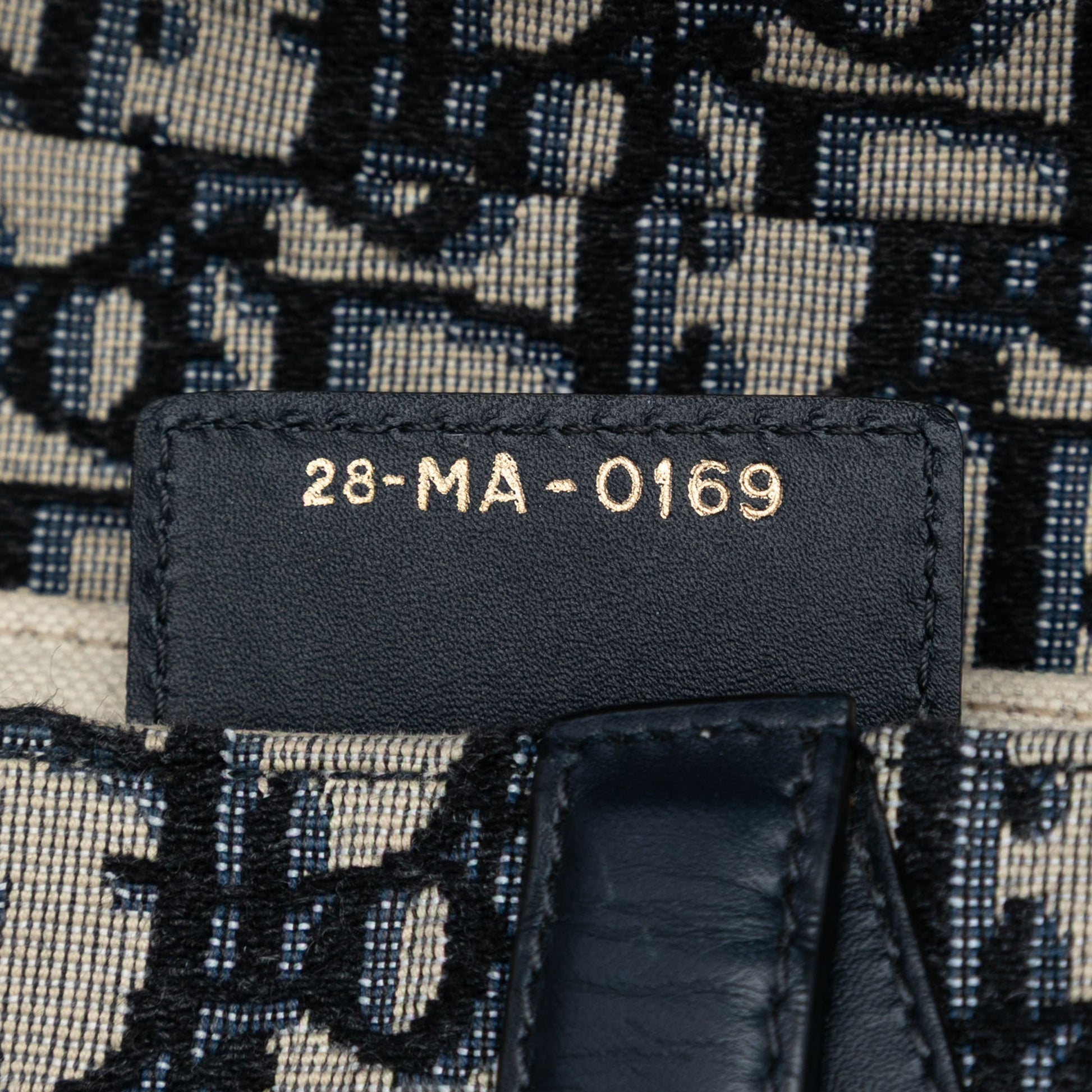 Dior Oblique Canvas Saddle Bag