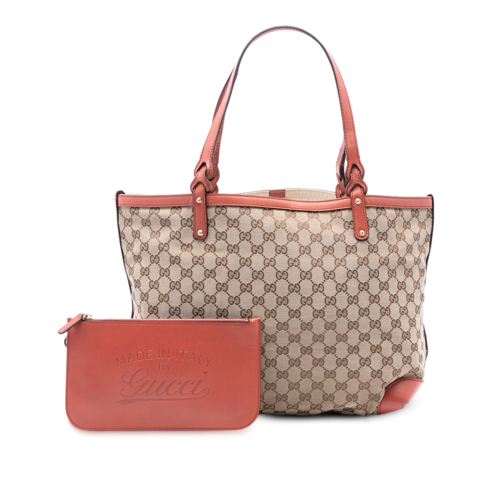 Gucci Medium GG Canvas Craft Tote