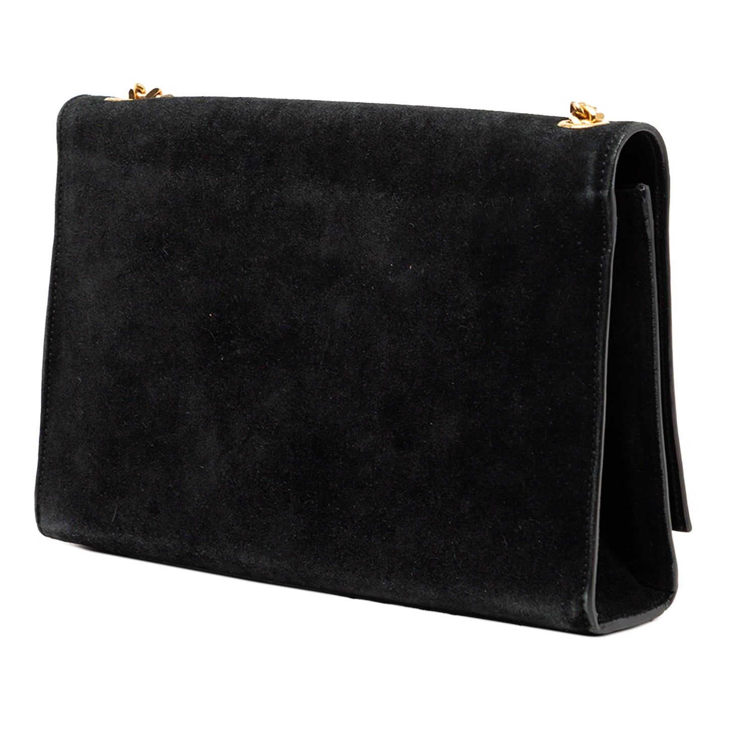 Saint Laurent Medium Suede Monogram Kate Tassel Crossbody