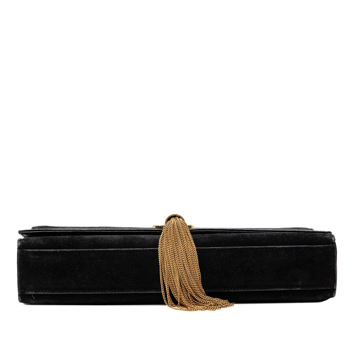 Saint Laurent Medium Suede Monogram Kate Tassel Crossbody