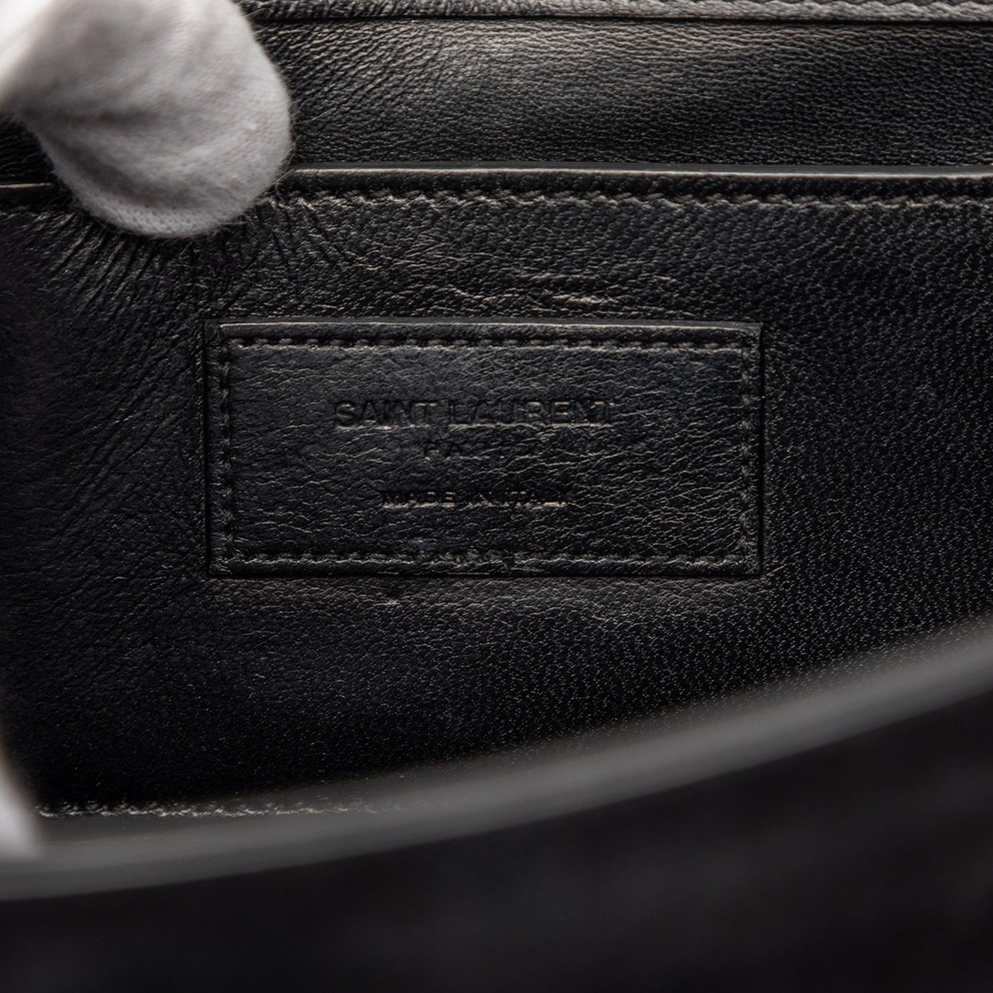 Saint Laurent Medium Suede Monogram Kate Tassel Crossbody