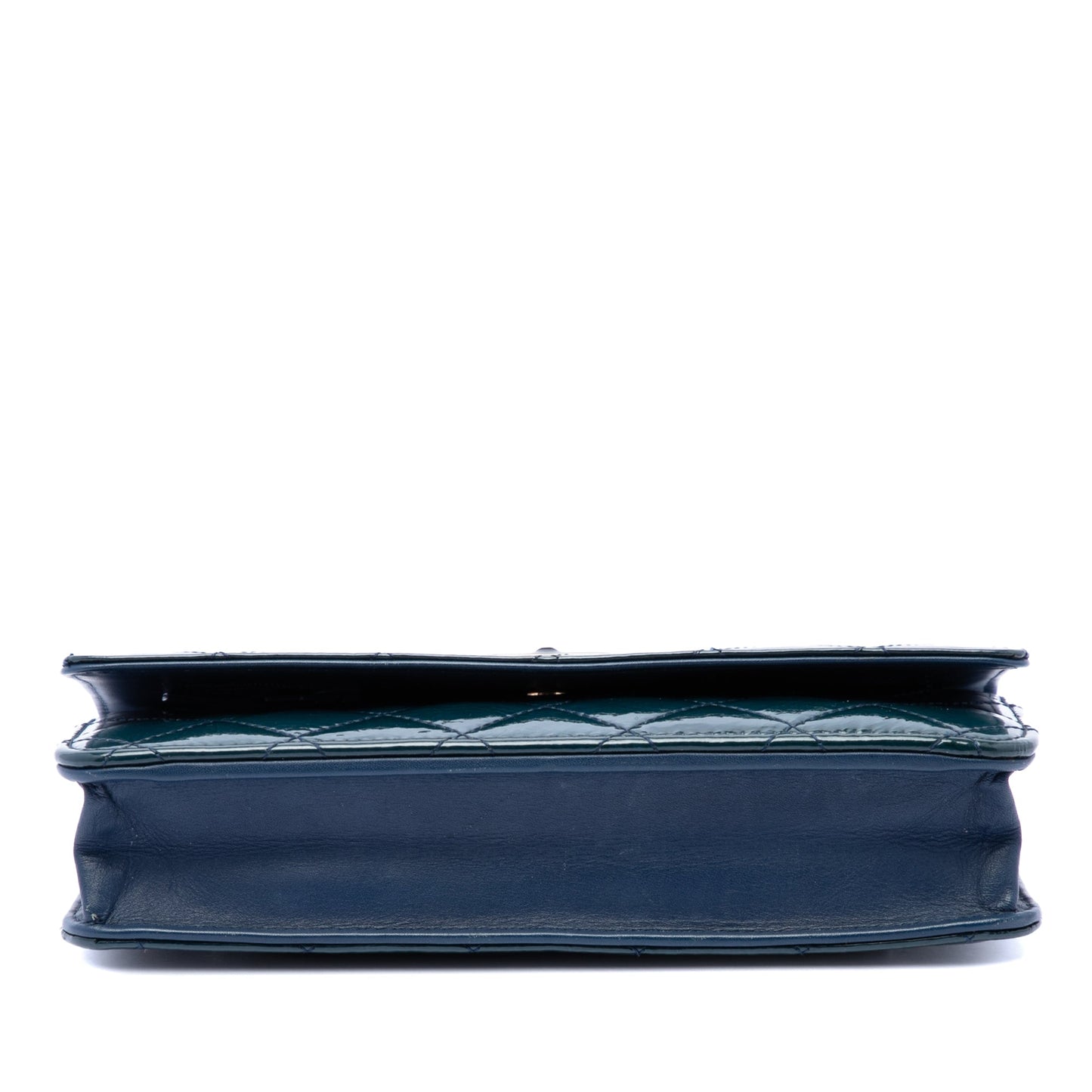 Chanel Quilted Patent Reissue 2.55 Wallet On Chain
