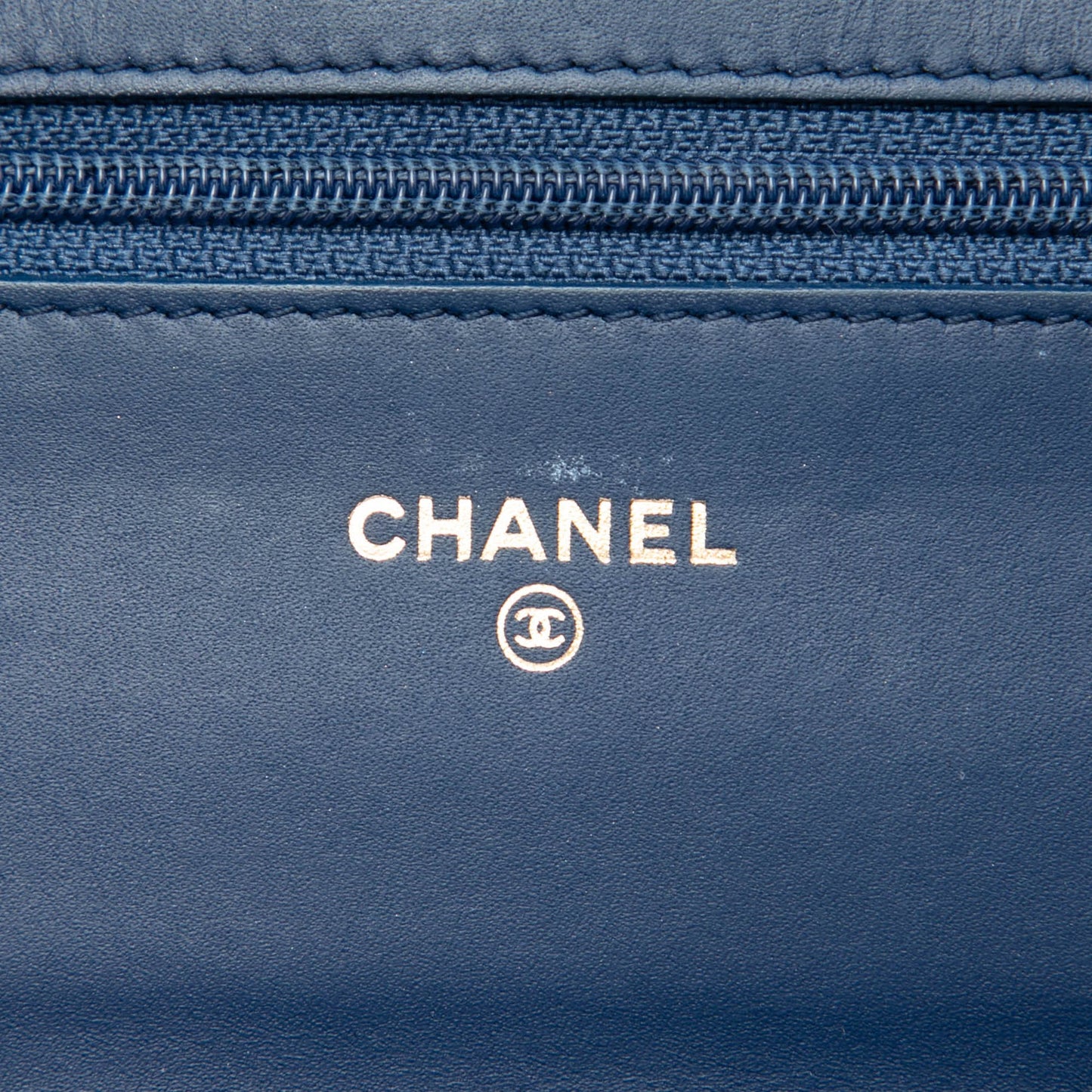 Chanel Quilted Patent Reissue 2.55 Wallet On Chain