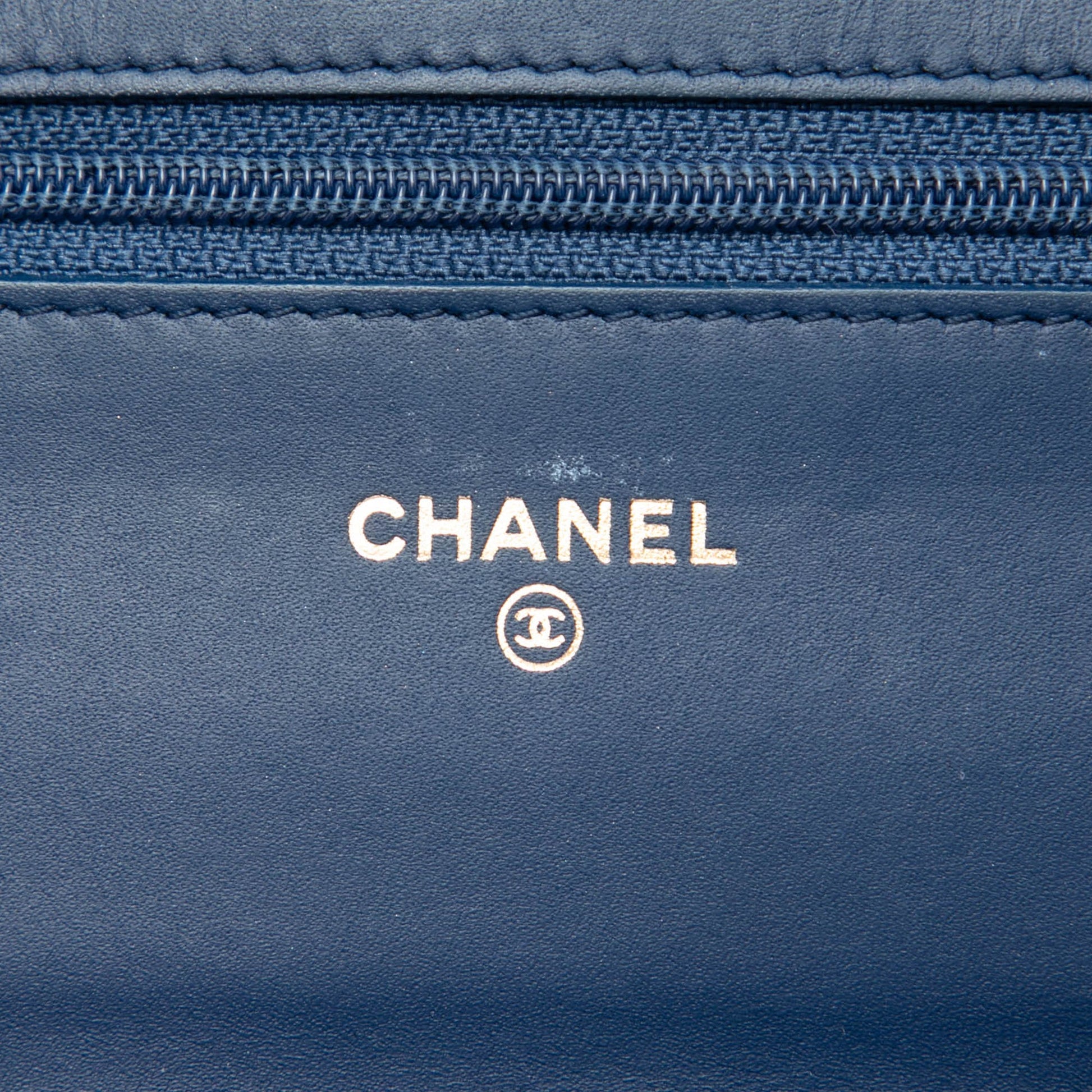 Chanel Quilted Patent Reissue 2.55 Wallet On Chain
