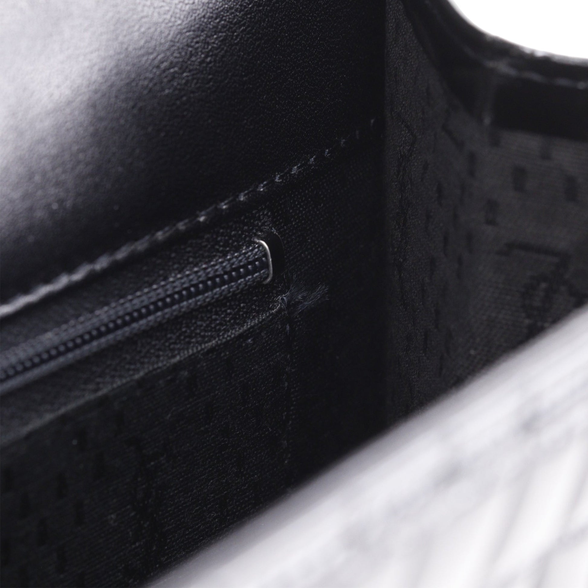 Saint Laurent Croc Embossed Patent Clutch