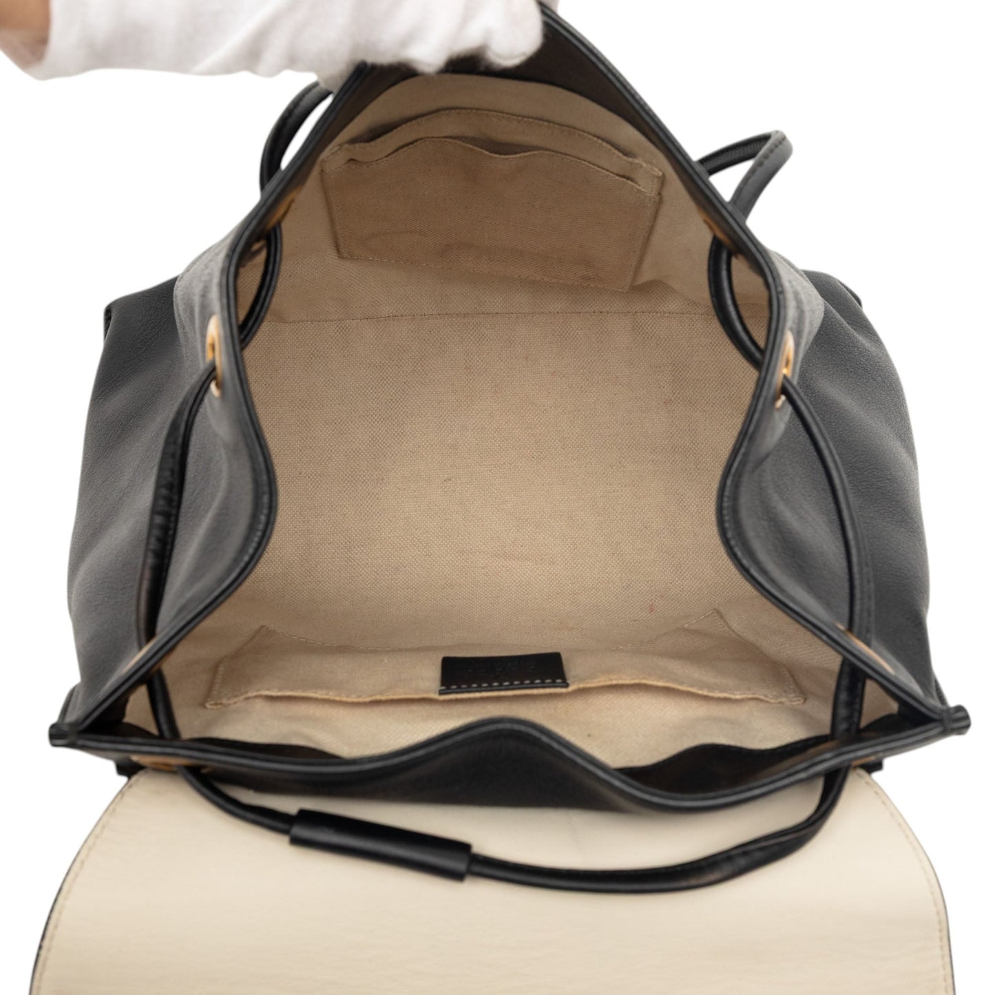 Leather Studded Animalier Malin Backpack