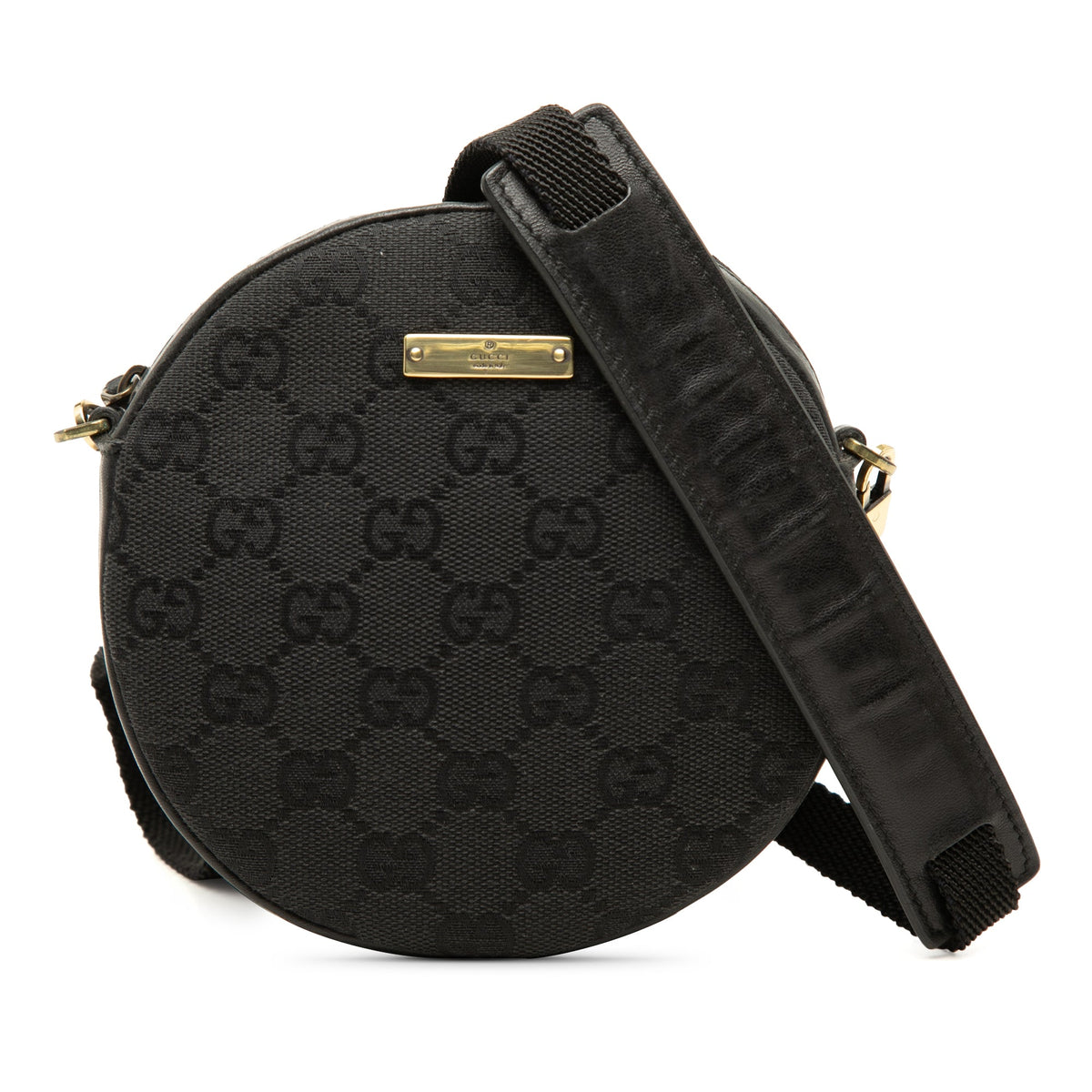 Gucci GG Canvas Round Crossbody