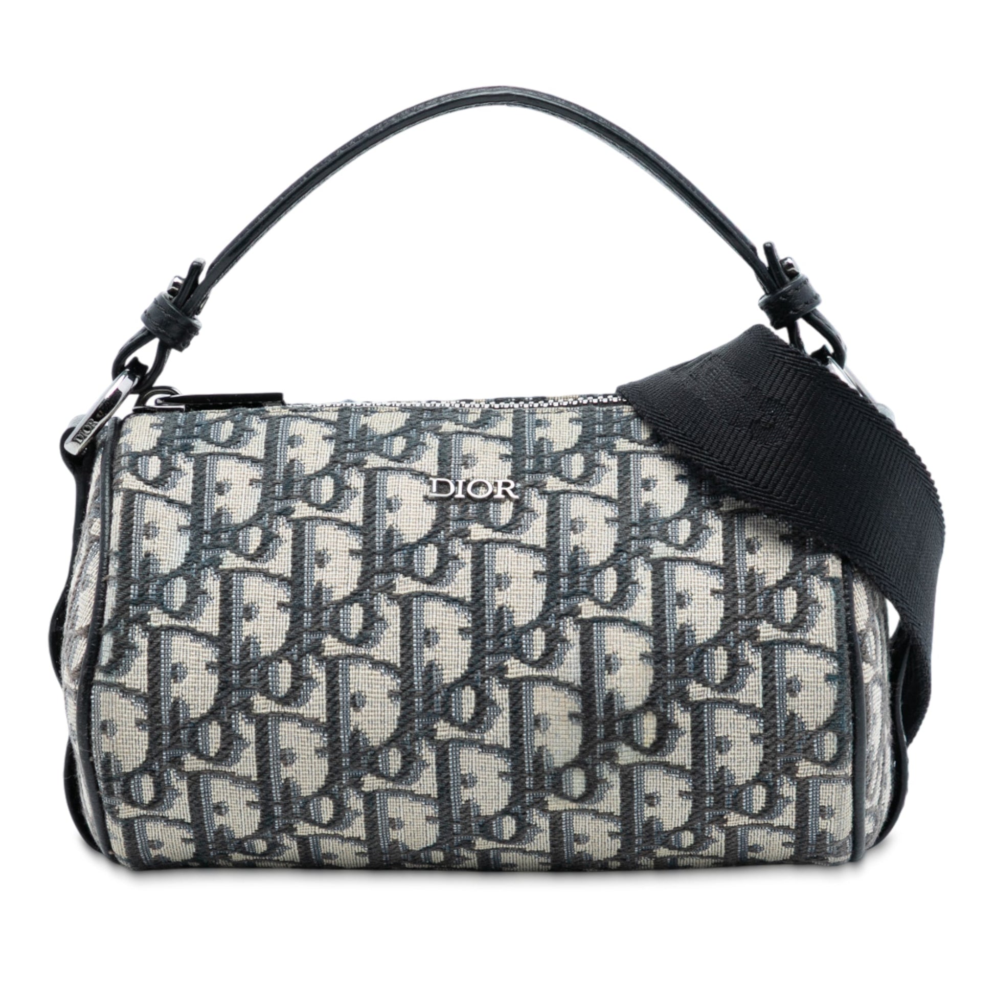 Dior Mini Oblique Canvas Roller Messenger Bag