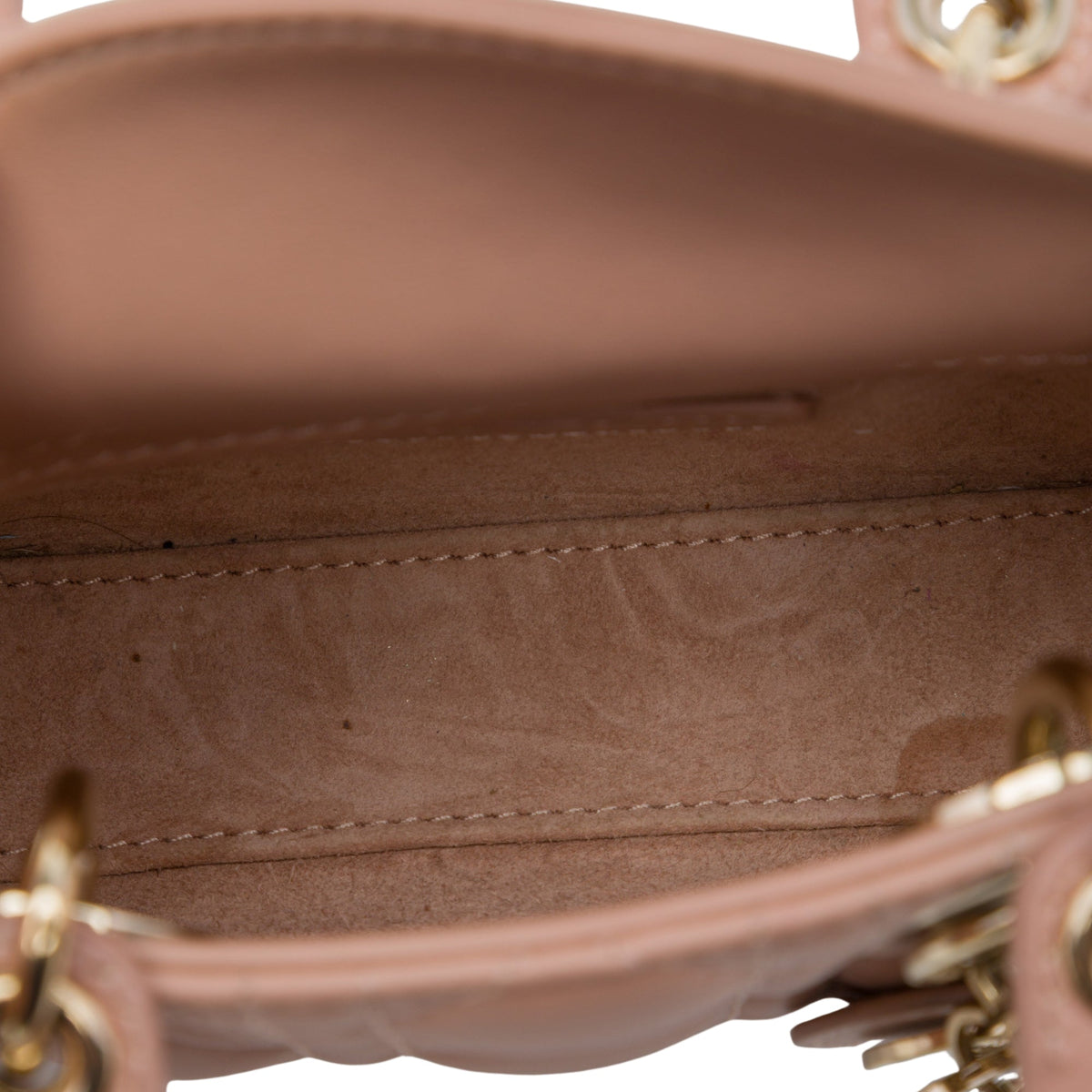 Dior Micro Lambskin Cannage Lady Dior
