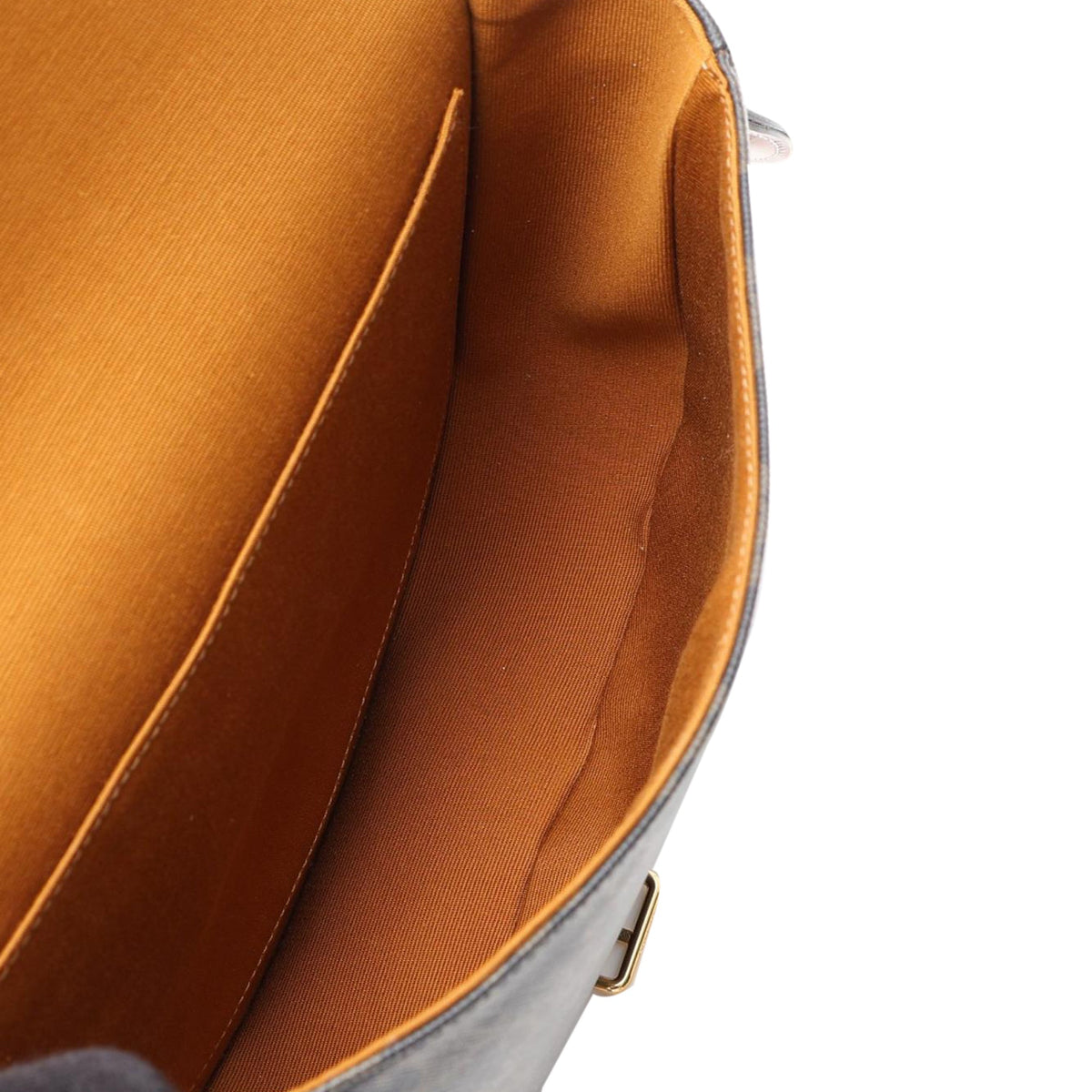 Celine Medium Triomphe Coated Canvas Folco Crossbody
