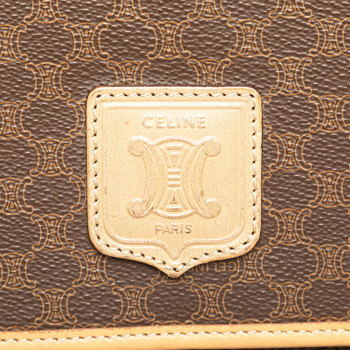 Celine Macadam Coated Canvas Crossbody