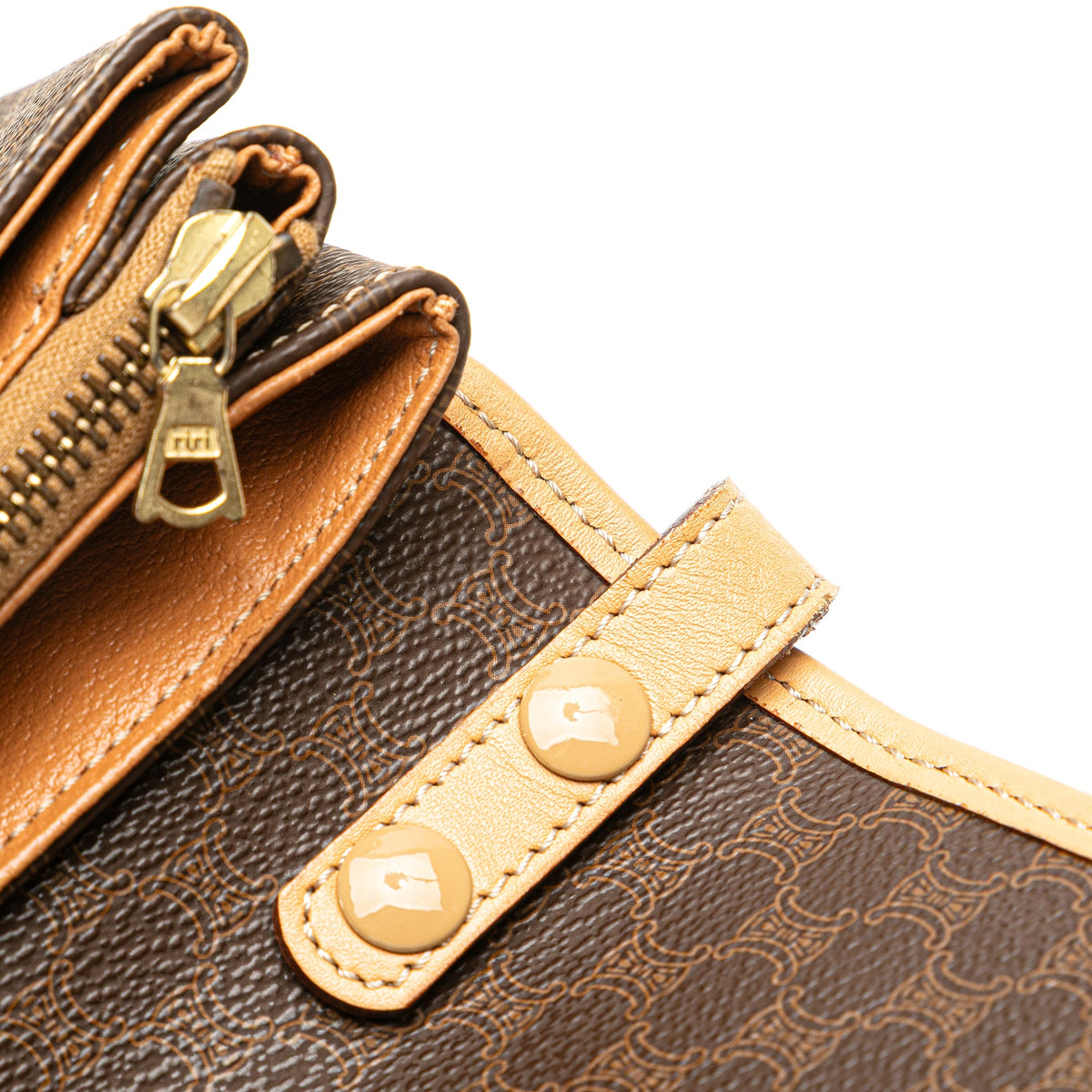 Celine Macadam Coated Canvas Crossbody
