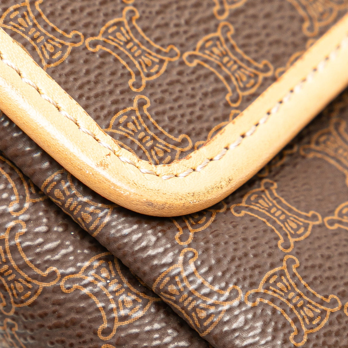 Celine Macadam Coated Canvas Crossbody