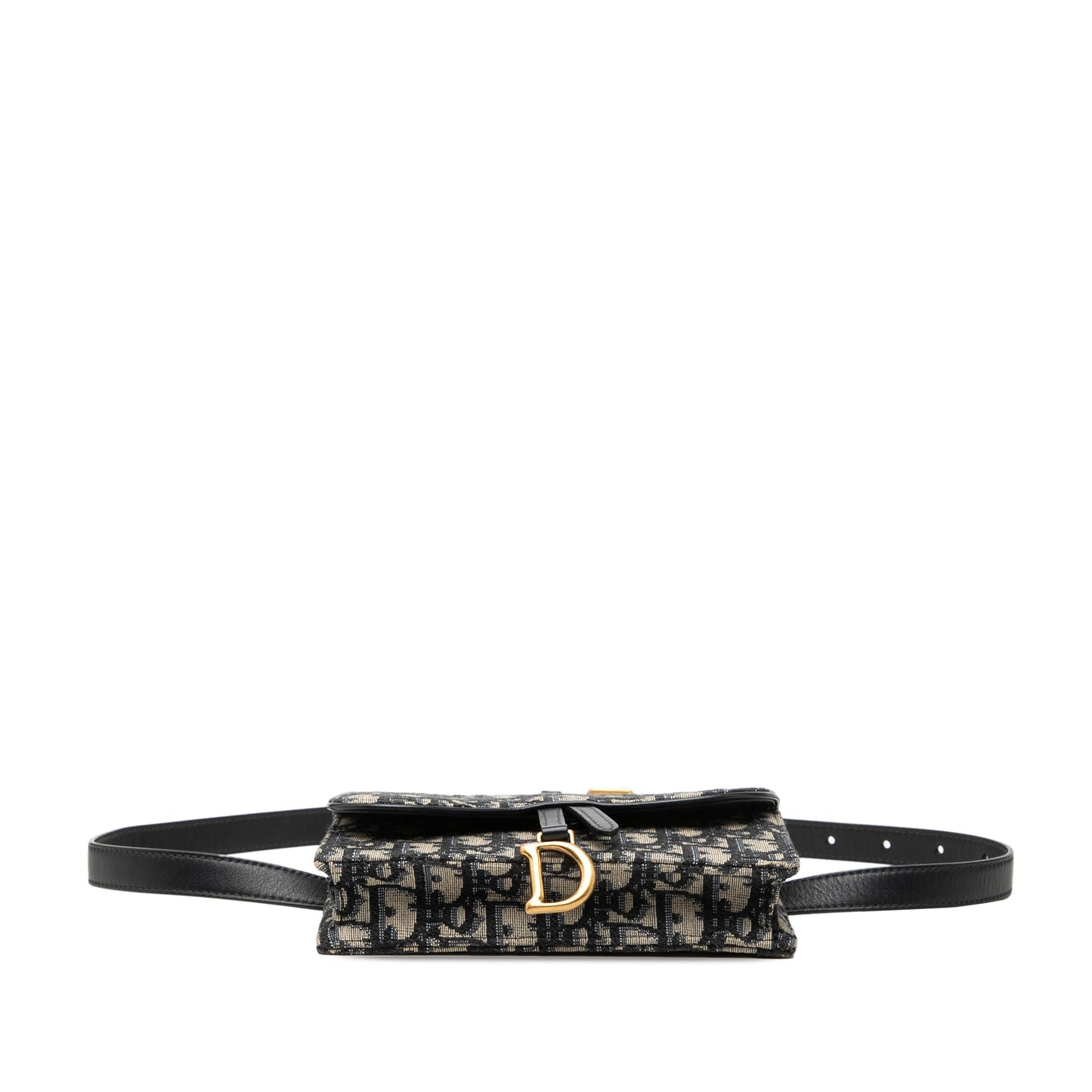 Dior Oblique Canvas Saddle Belt Bag