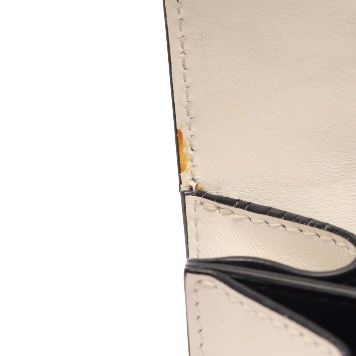 Prada City Calf and Saffiano Studded Elektra Satchel — White