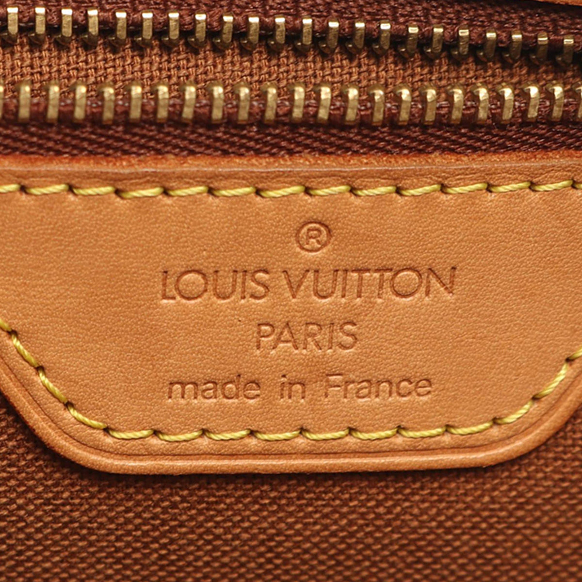 Louis Vuitton Monogram Cabas Piano — Brown