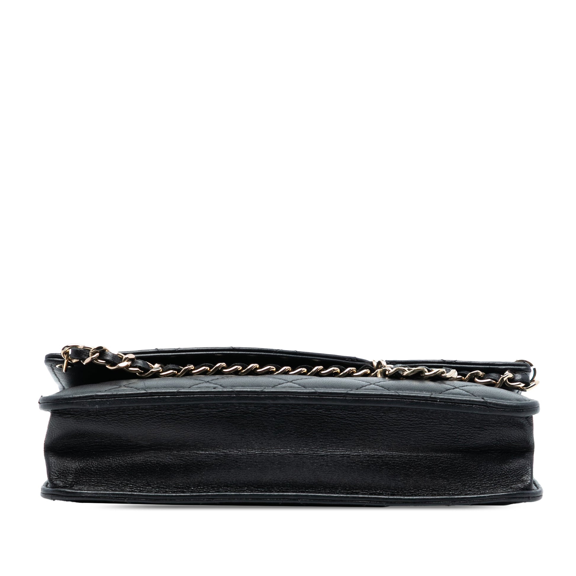 Chanel Quilted Lambskin CC Charm Wallet on Chain