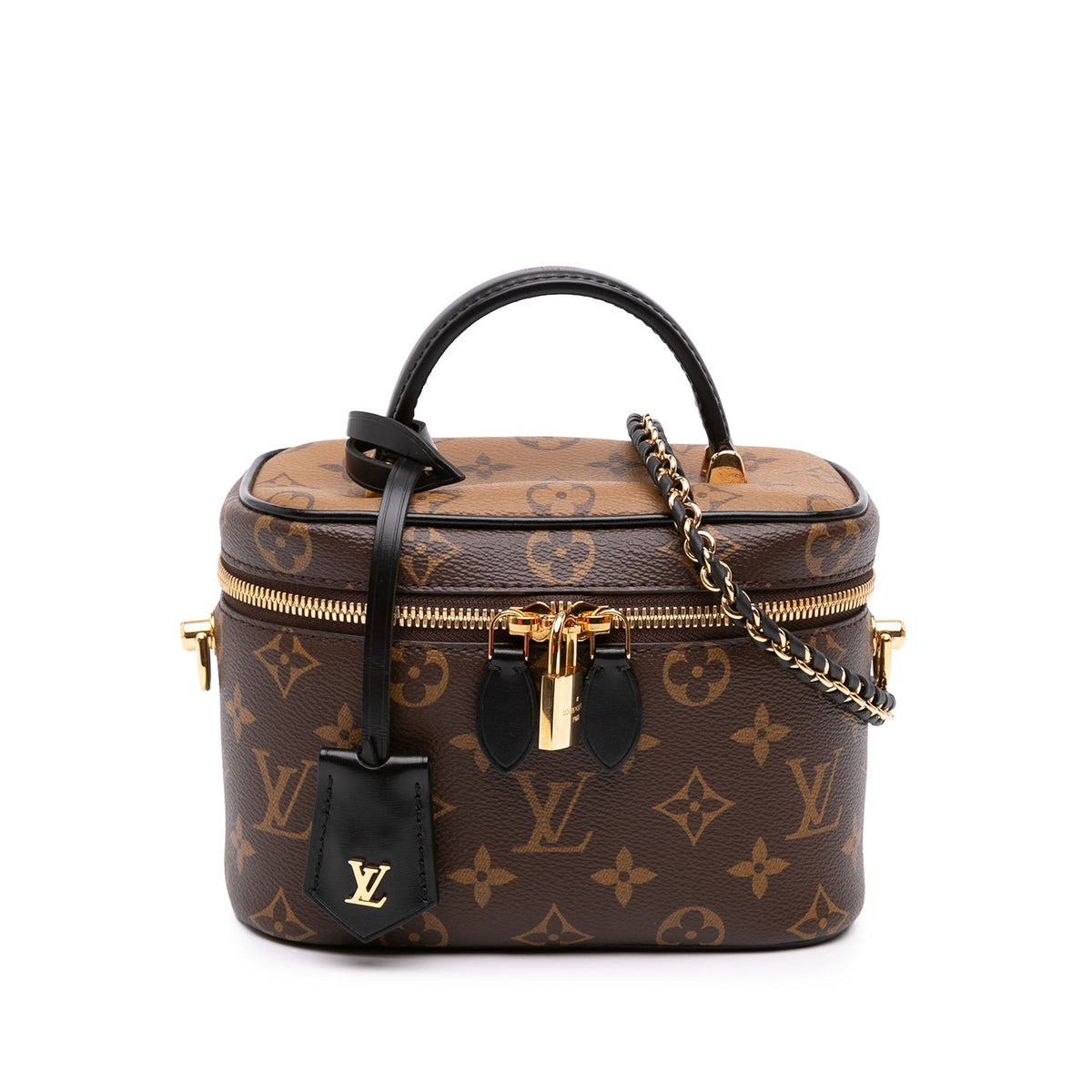 Louis Vuitton Monogram Reverse Vanity PM — Brown