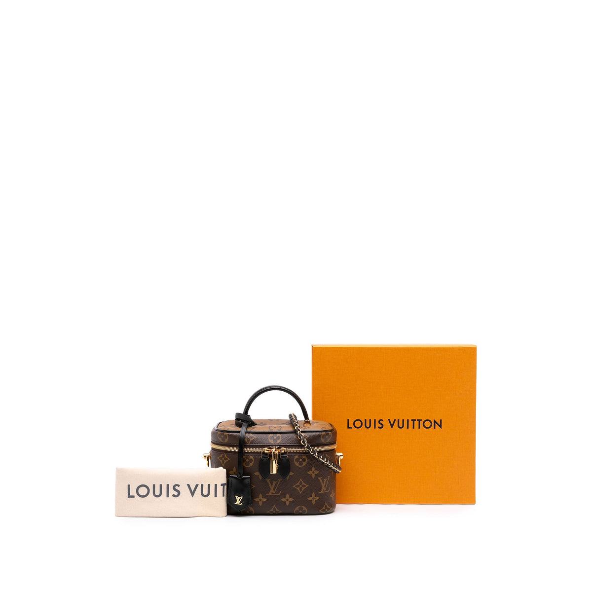 Louis Vuitton Monogram Reverse Vanity PM — Brown