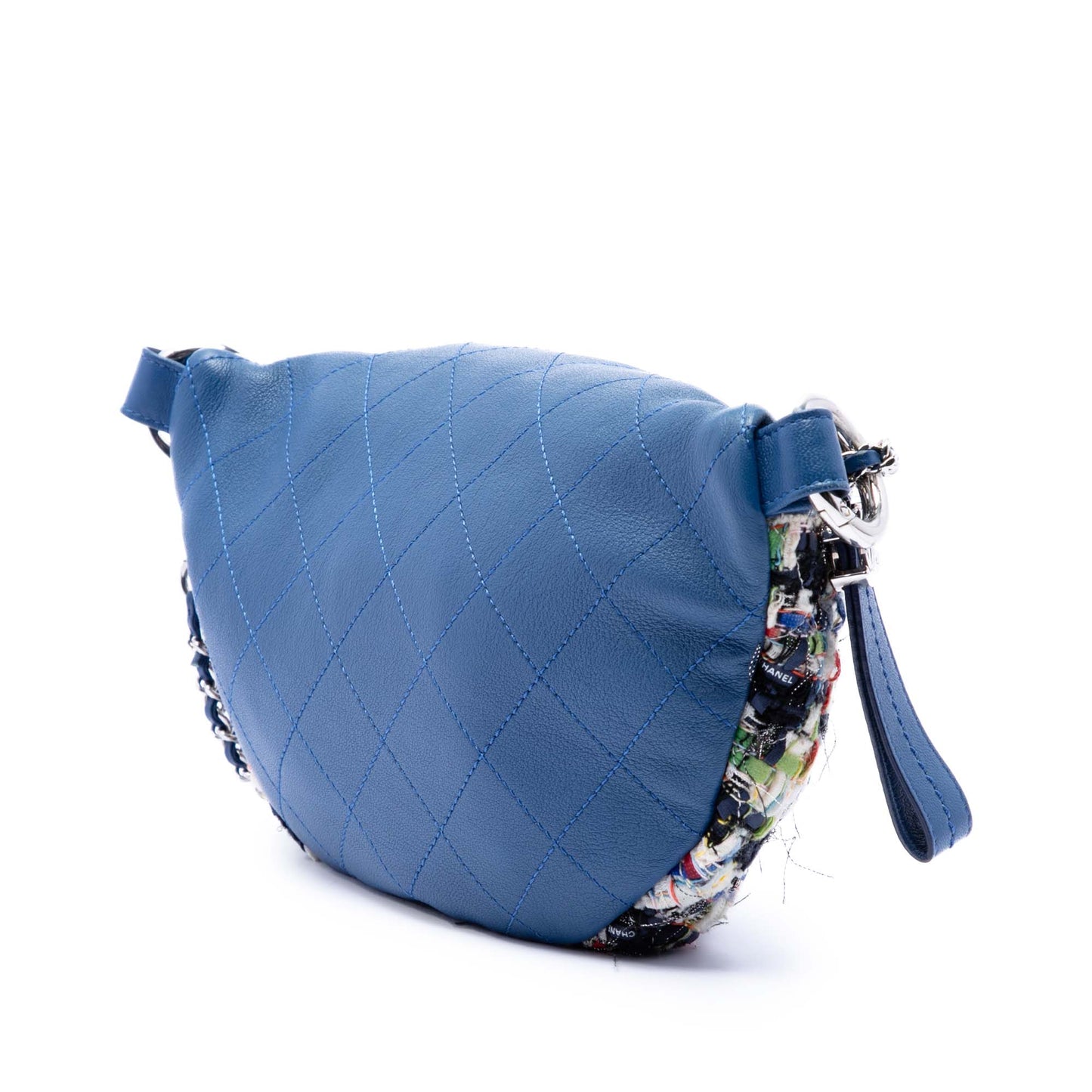 Chanel Tweed and Stitched Calfskin Convertible Waist Bag