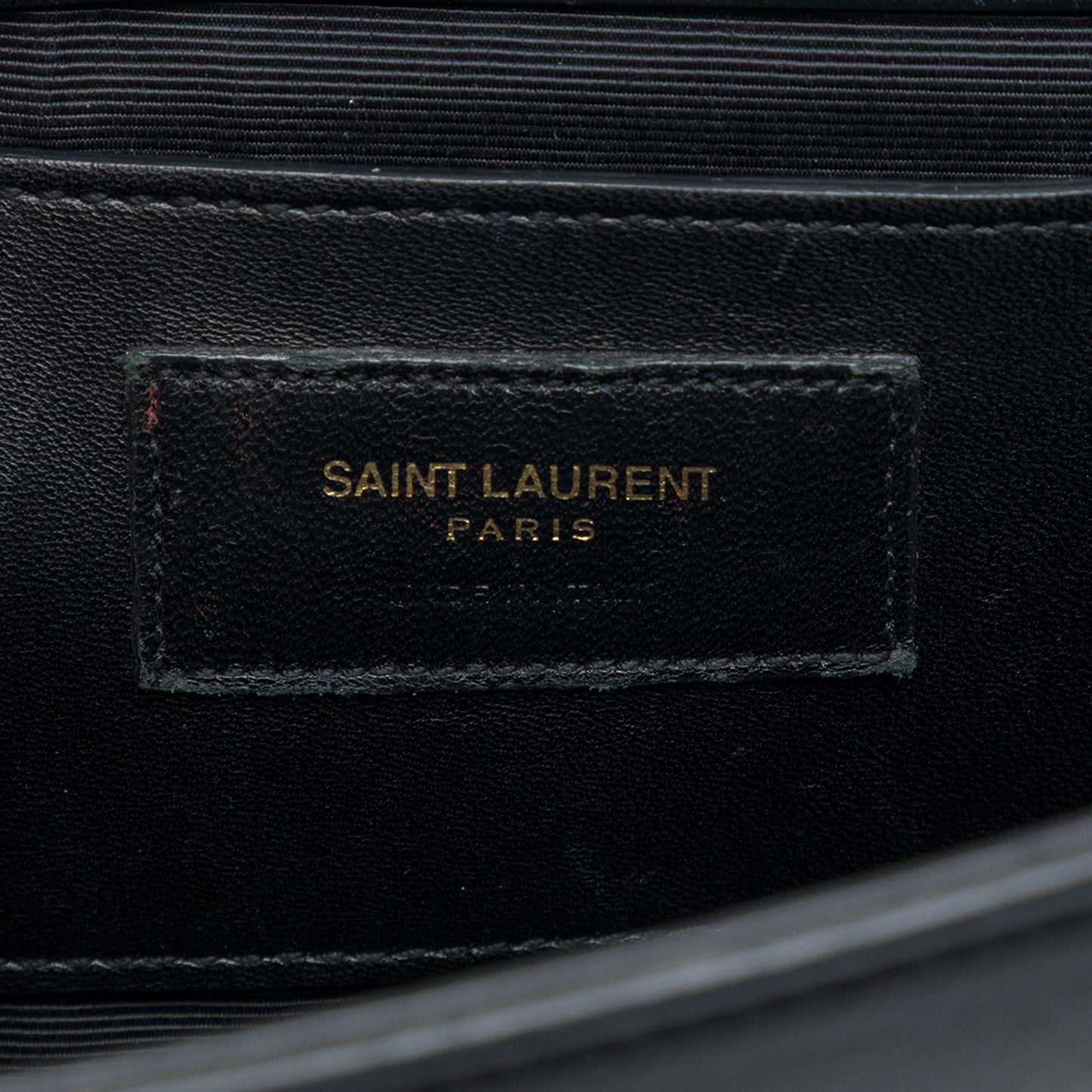 Saint Laurent Medium Smooth Calfskin Braided Monogram Kate Crossbody