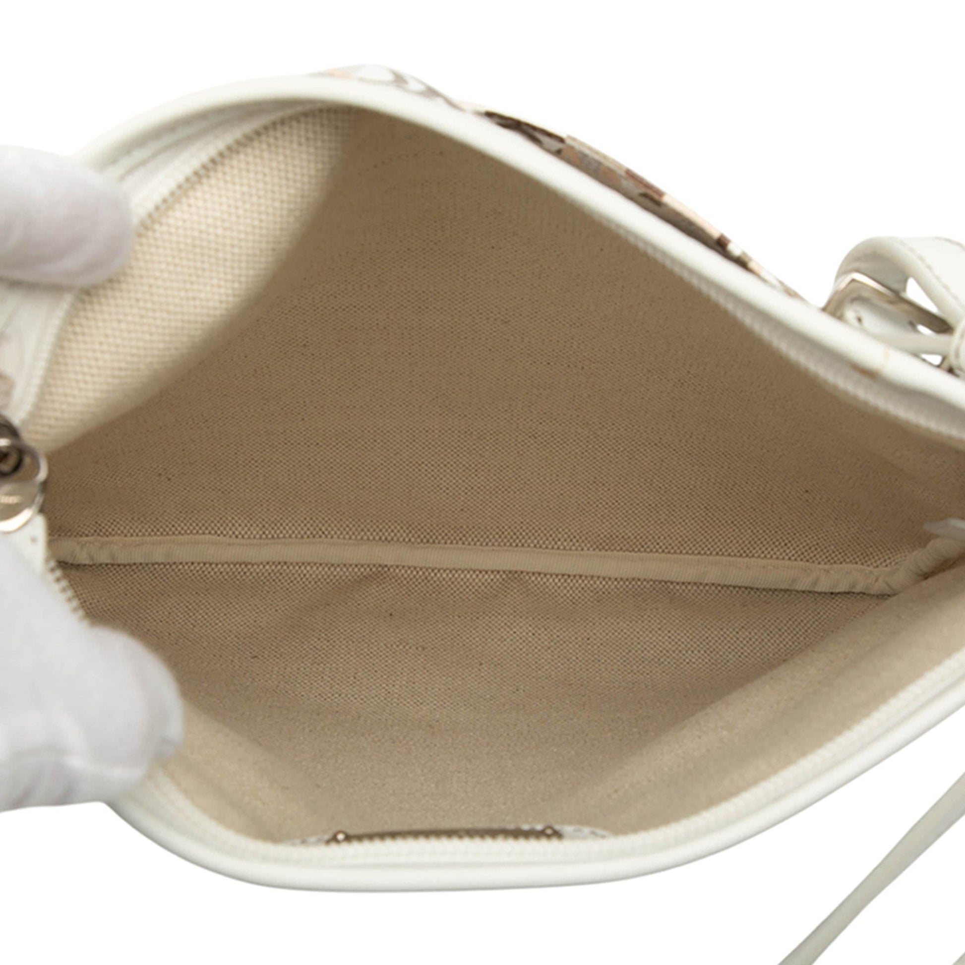 Ferragamo Coated Canvas Logo Crossbody