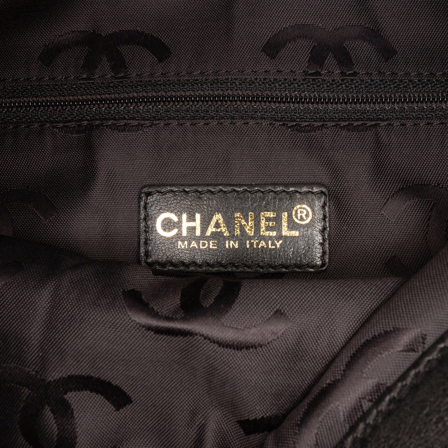 Chanel CC Chocolate Bar Lambskin Fold Down Envelope Shoulder Bag