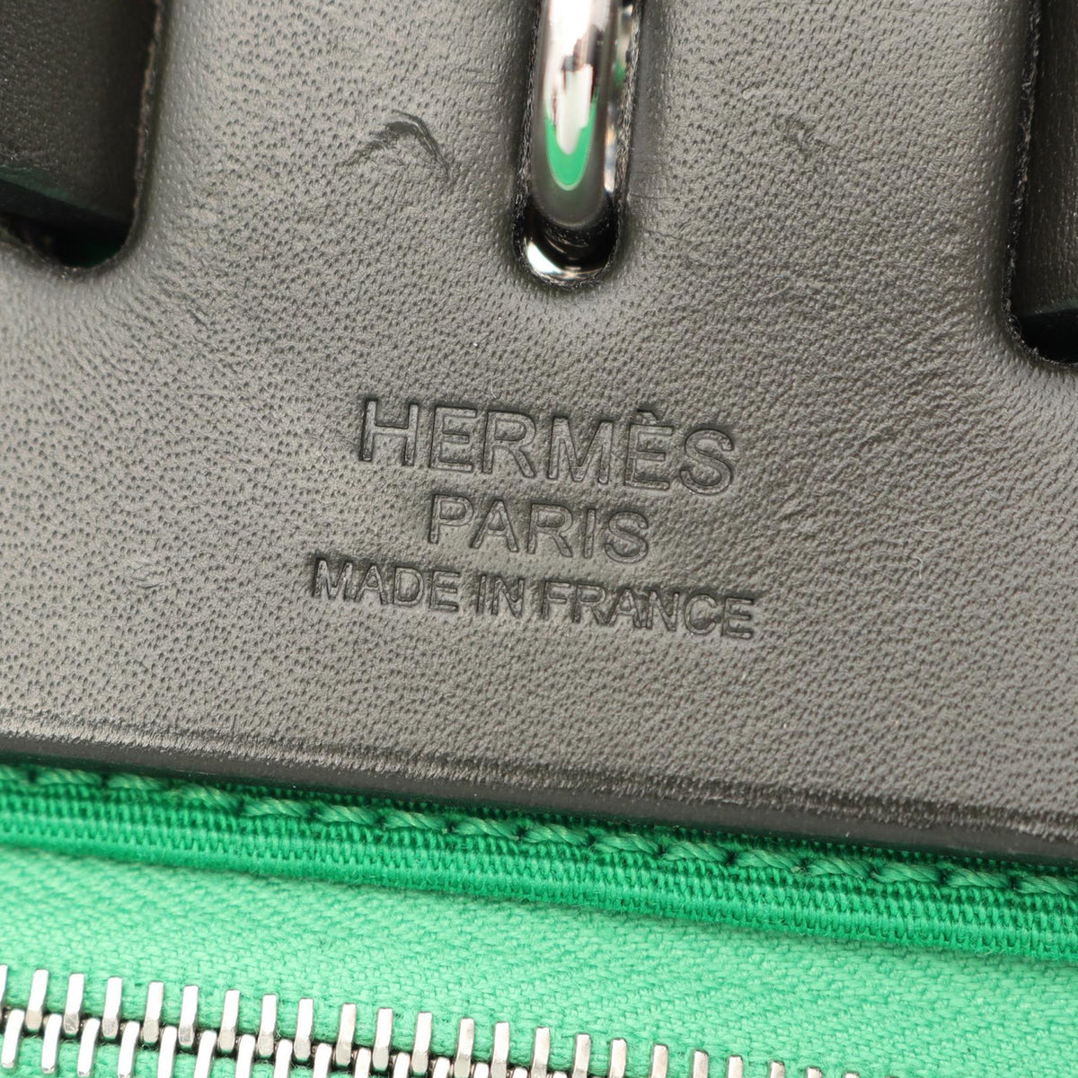Hermès Toile Herbag Zip 31 — Green