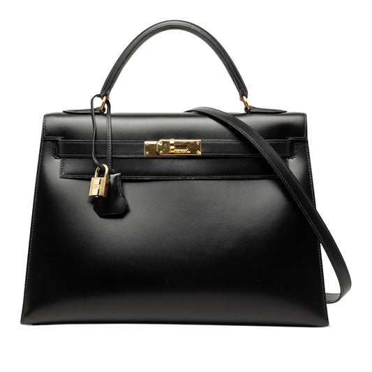 Hermès Box Calf Kelly Sellier 32