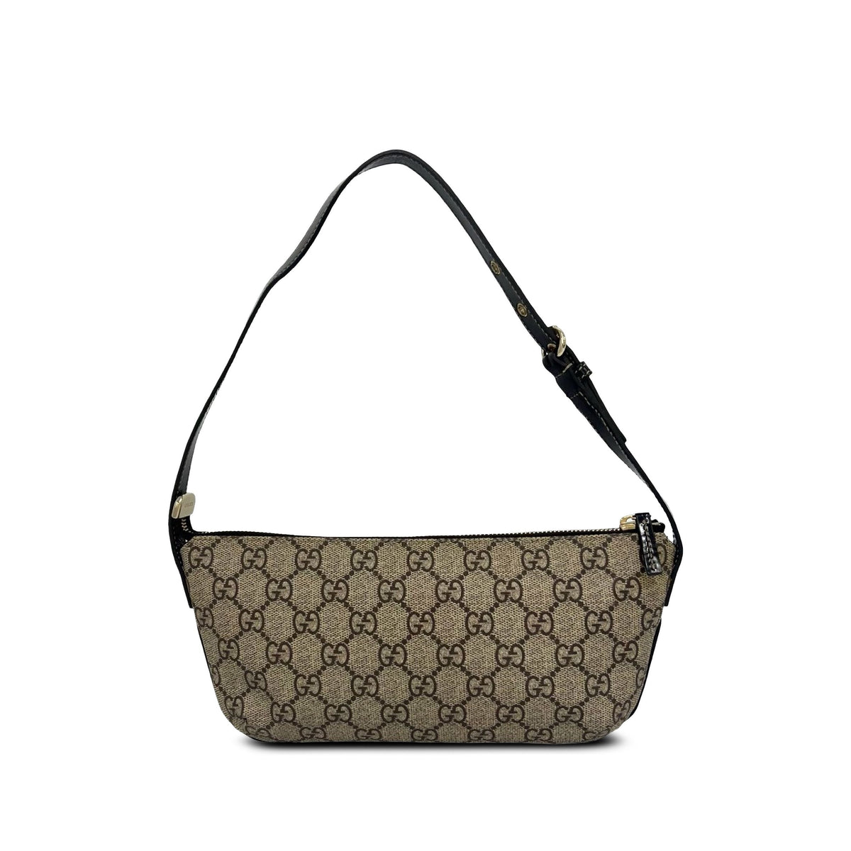 Gucci GG Supreme Tattoo Heart Handbag — Beige