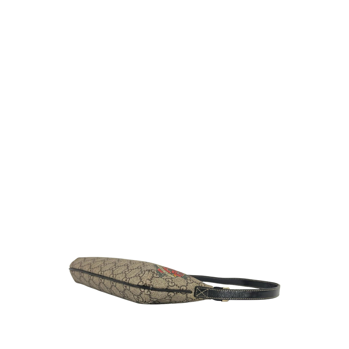 Gucci GG Supreme Tattoo Heart Handbag — Beige