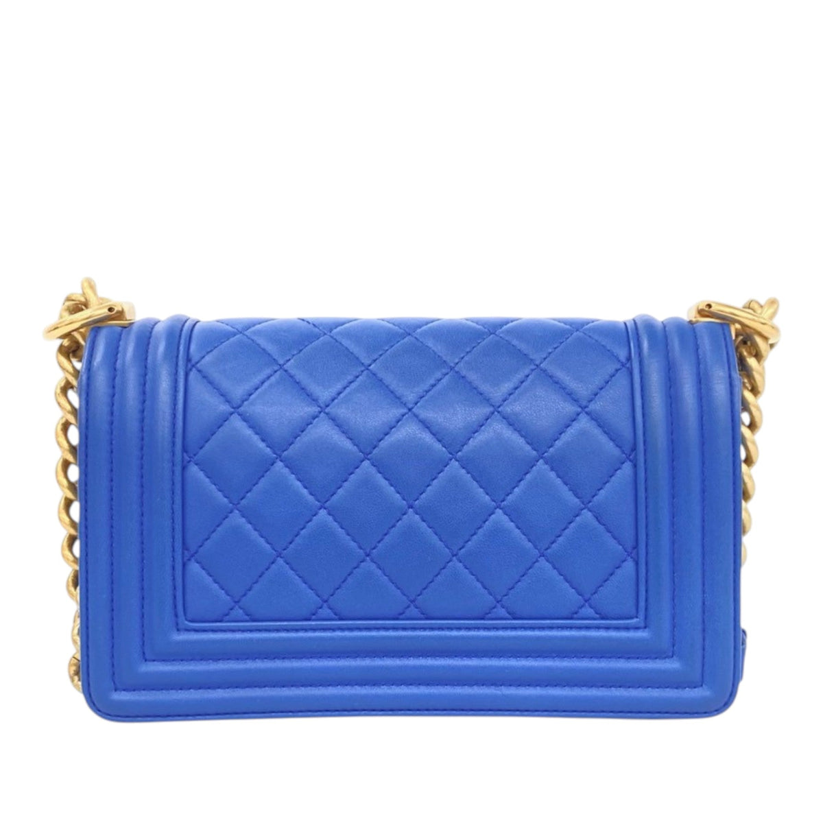 Chanel Small Quilted Lambskin Boy Flap