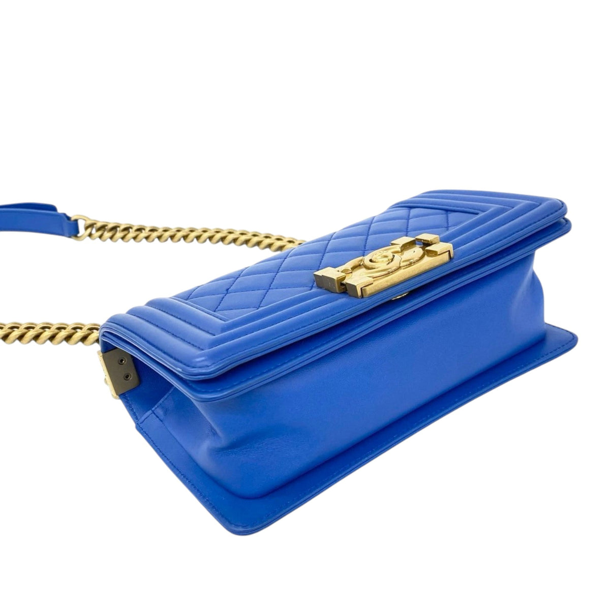 Chanel Small Quilted Lambskin Boy Flap