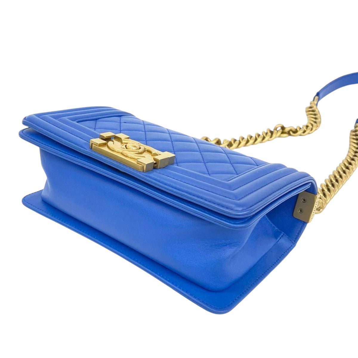 Chanel Small Quilted Lambskin Boy Flap