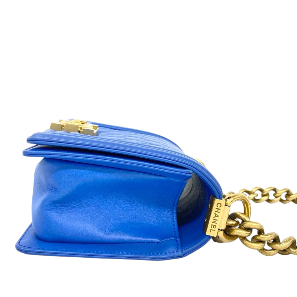 Chanel Small Quilted Lambskin Boy Flap