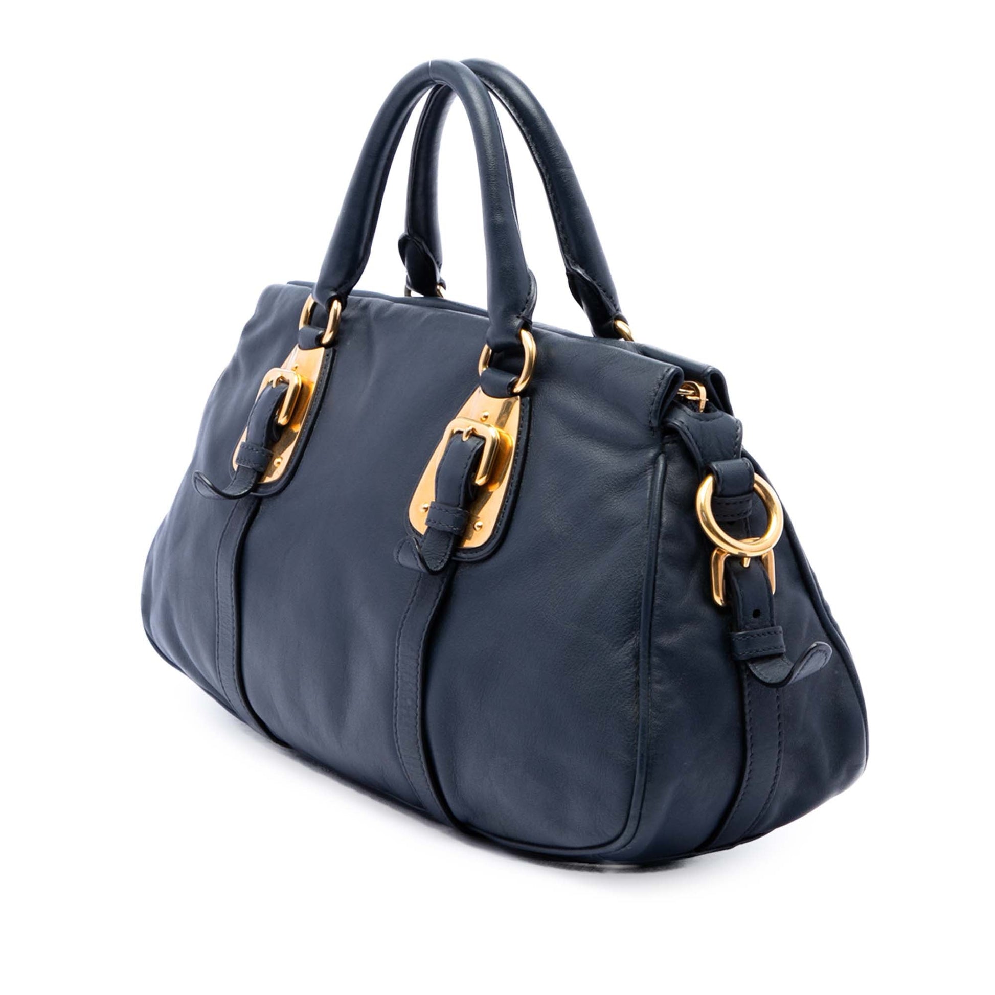 Prada Soft Calfskin Shopping Satchel