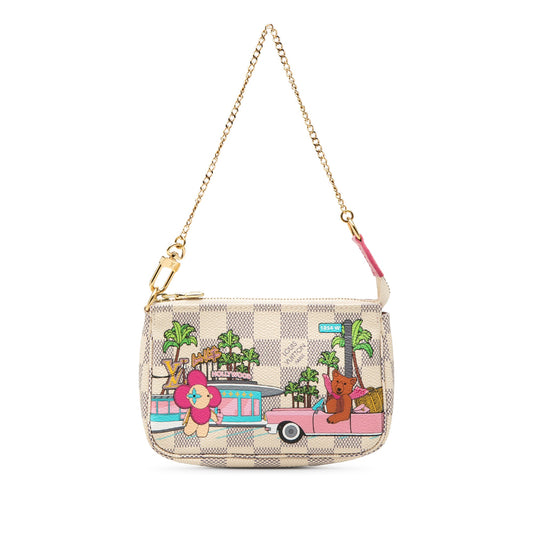 Louis Vuitton Damier Azur Animation Hollywood Mini Pochette Accessoires
