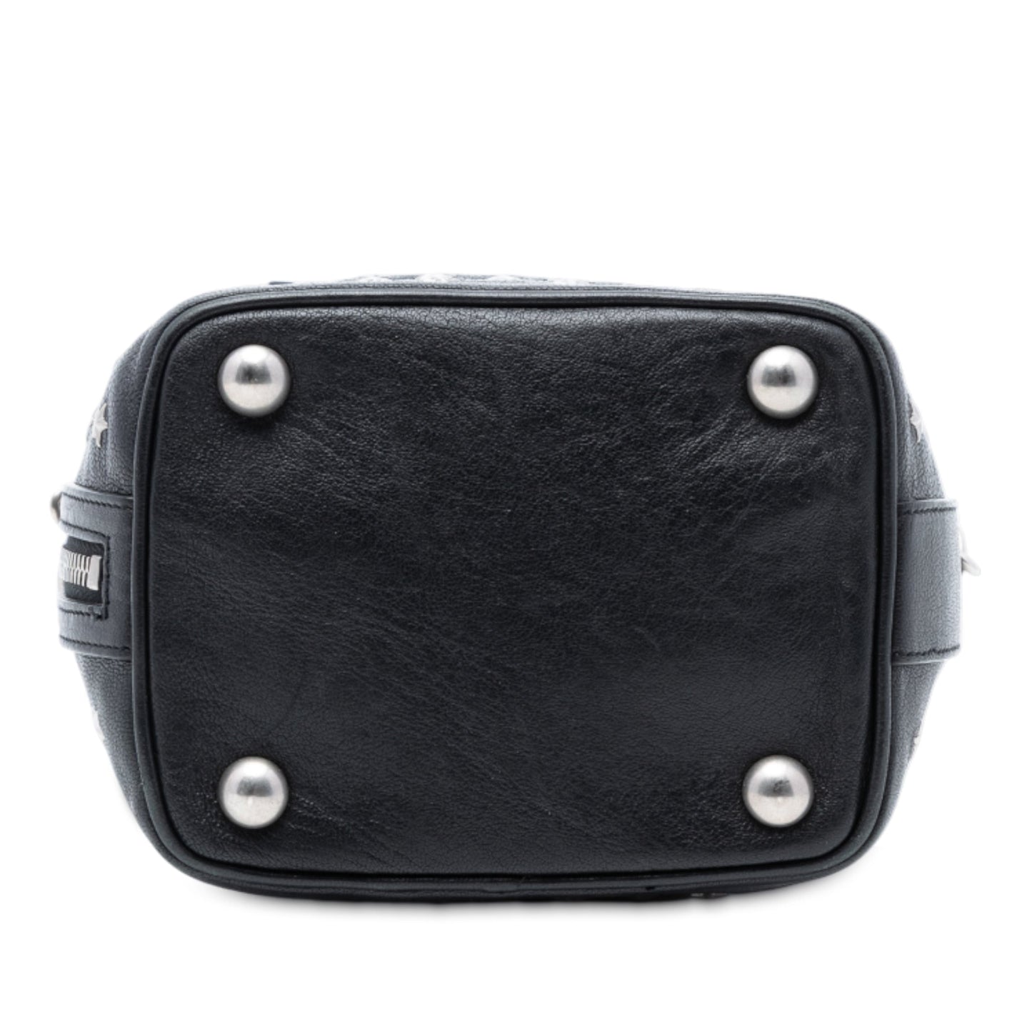 Saint Laurent Small Star Studded Calfskin Emmanuelle Bucket Bag