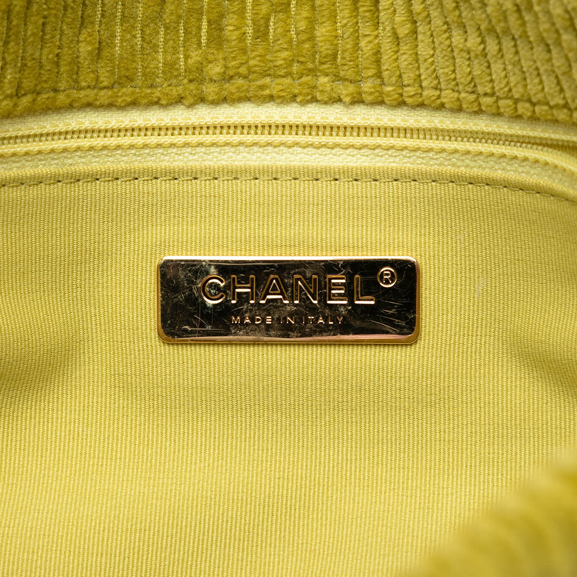Chanel Large Corduroy 19 Flap