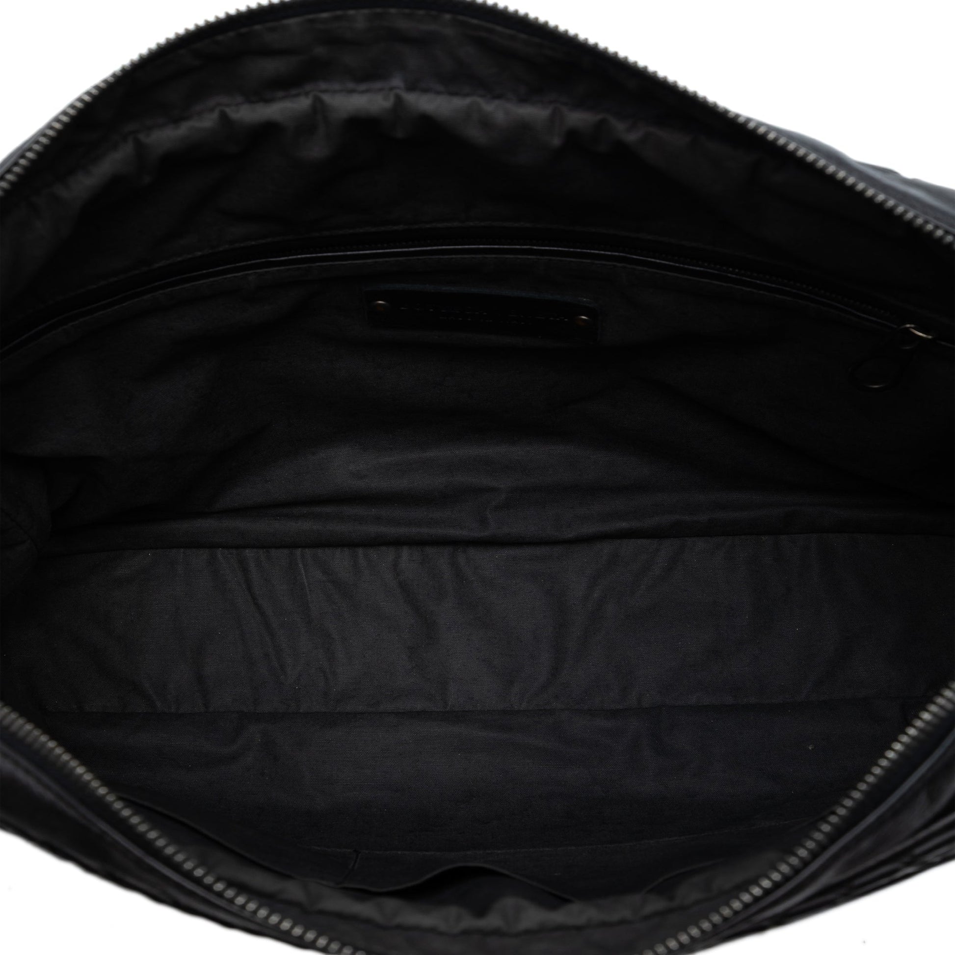 Nappa Intrecciato Front Pocket Messenger Bag
