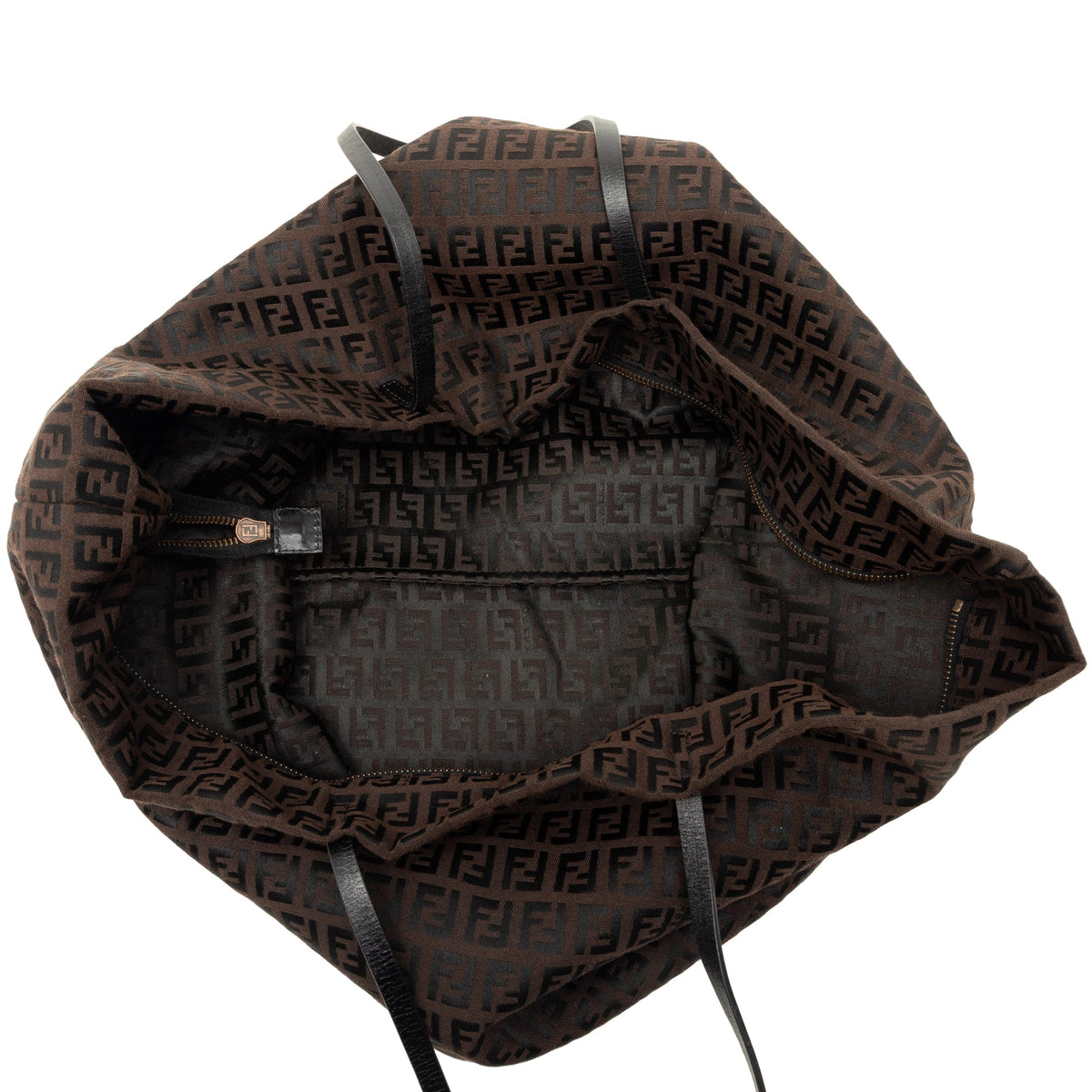 Fendi Zucchino Canvas Tote