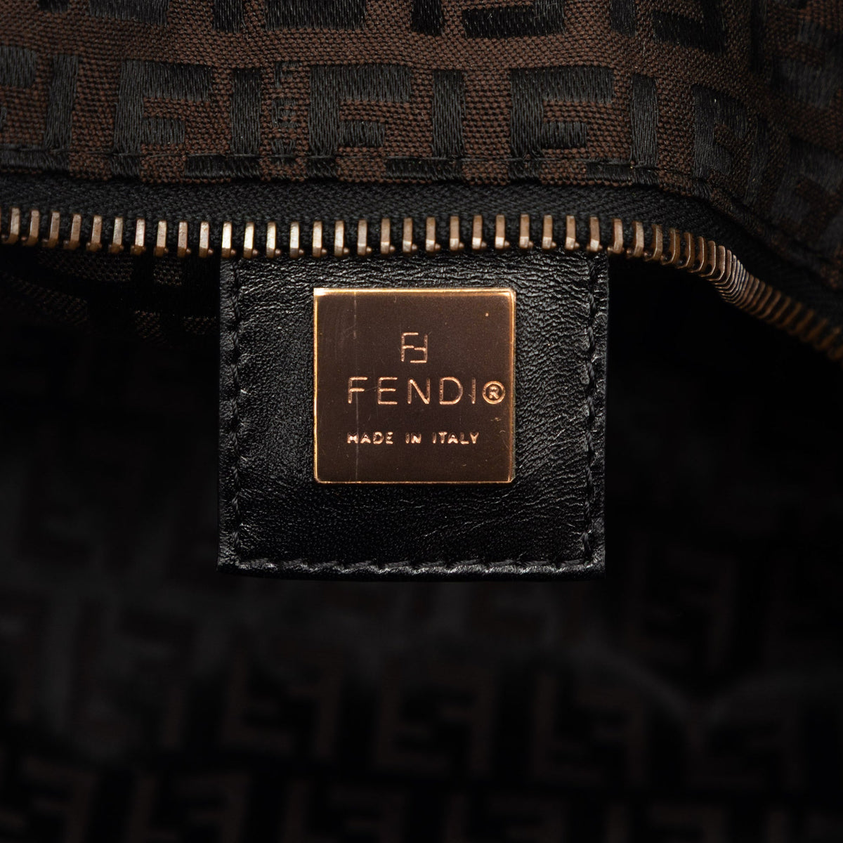 Fendi Zucchino Canvas Tote