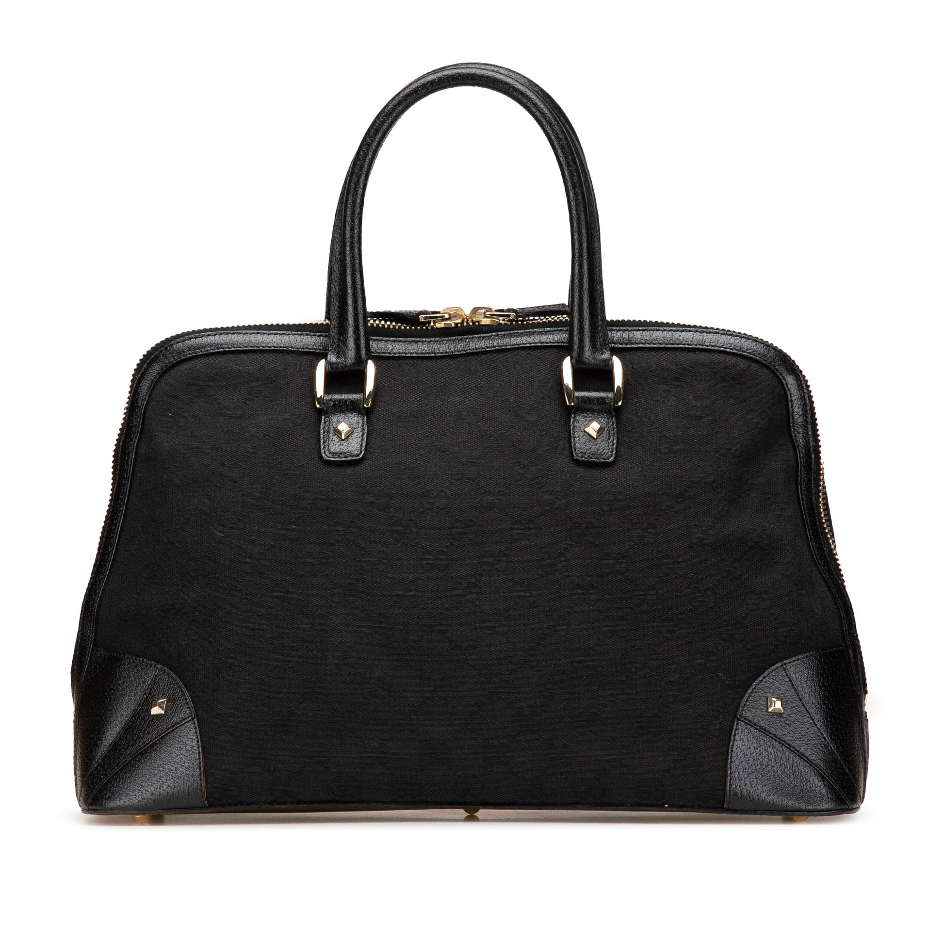 Gucci GG Canvas Dome Nailhead Handbag