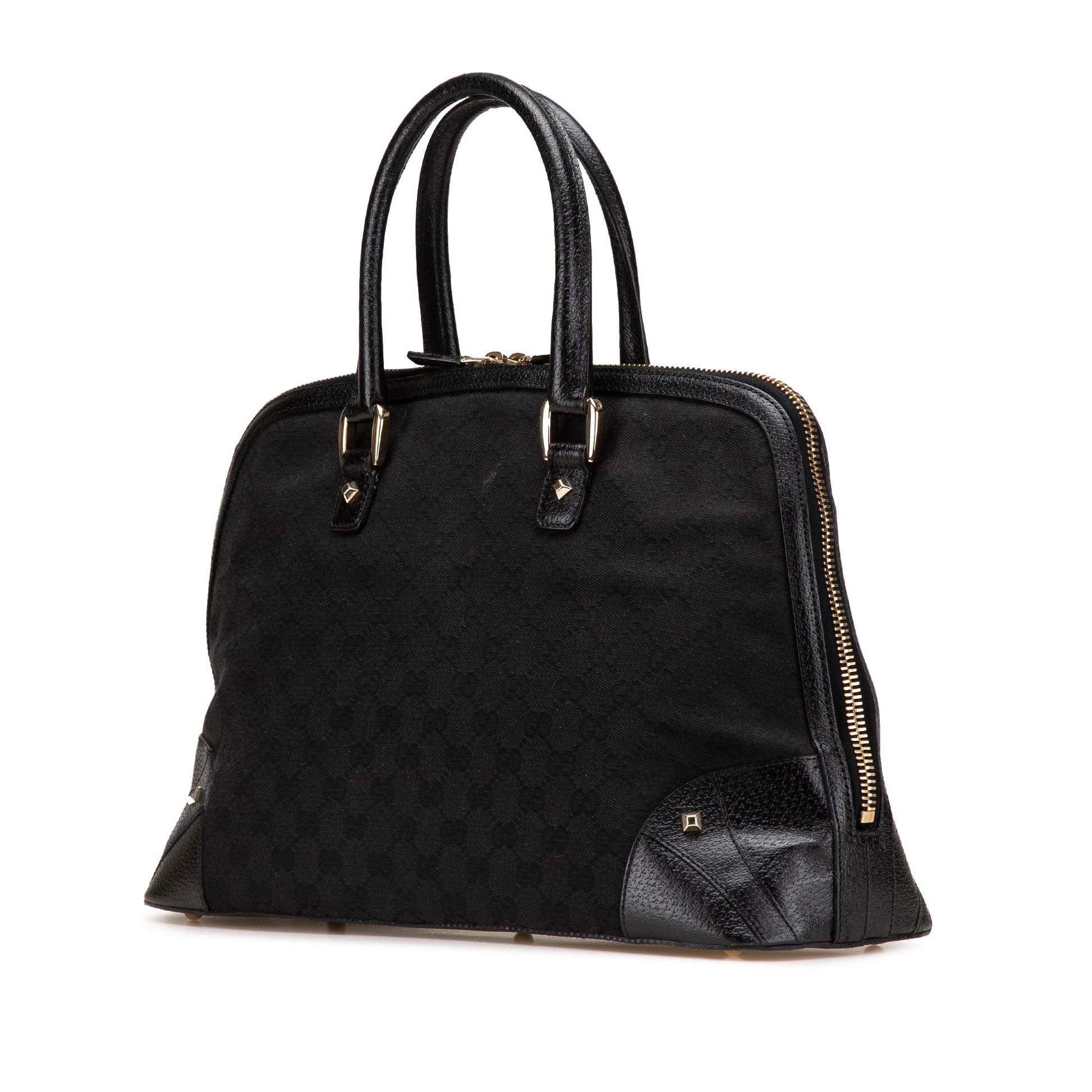 Gucci GG Canvas Dome Nailhead Handbag