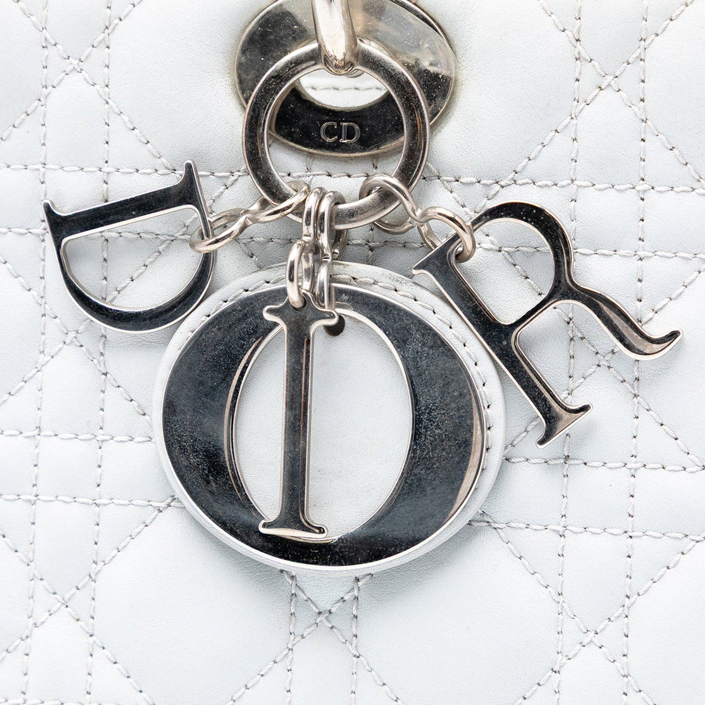 Dior Large Lambskin Cannage Lady Dior